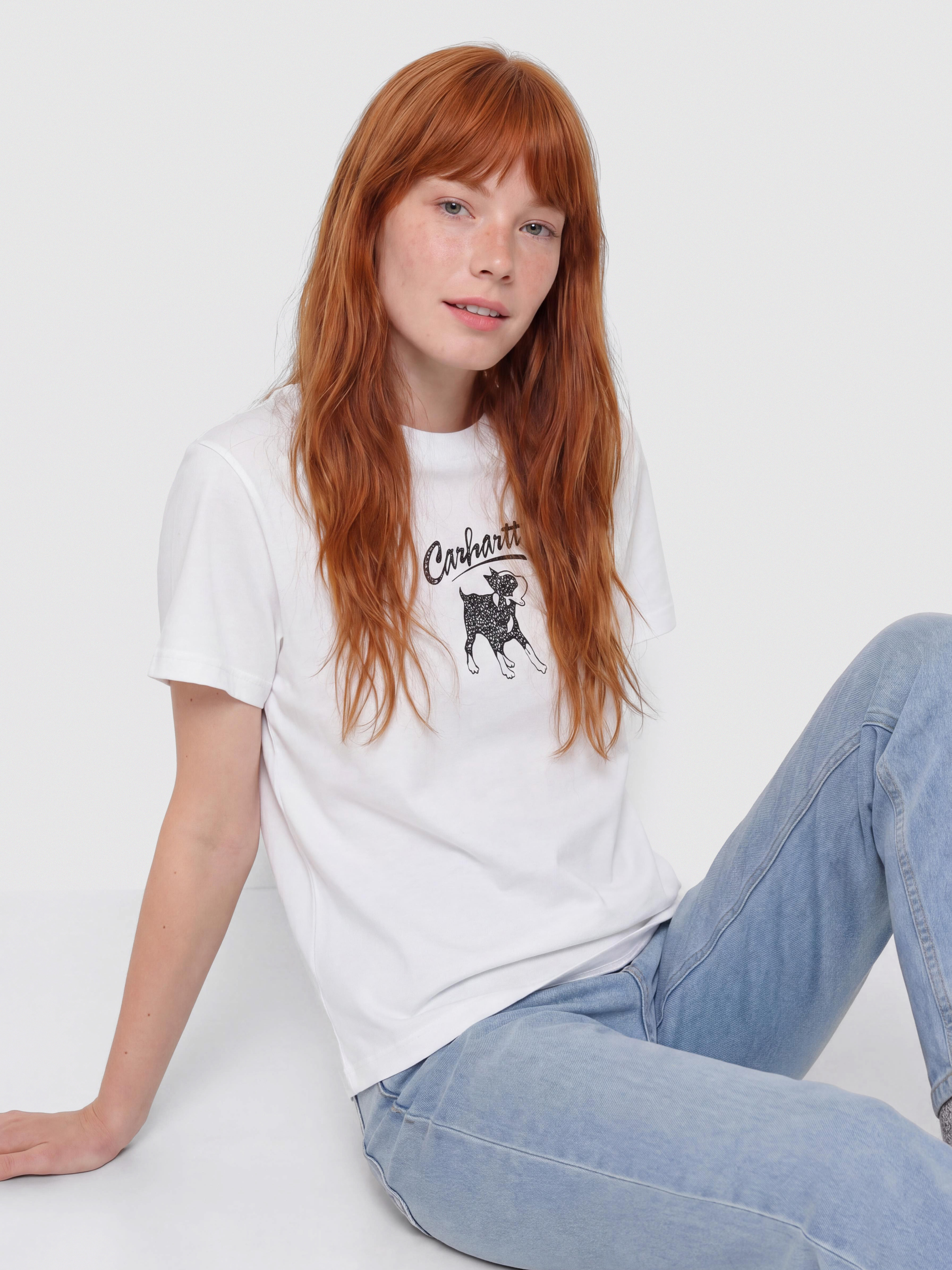 Carhartt WIP T-Shirt Pup Wmn (white)