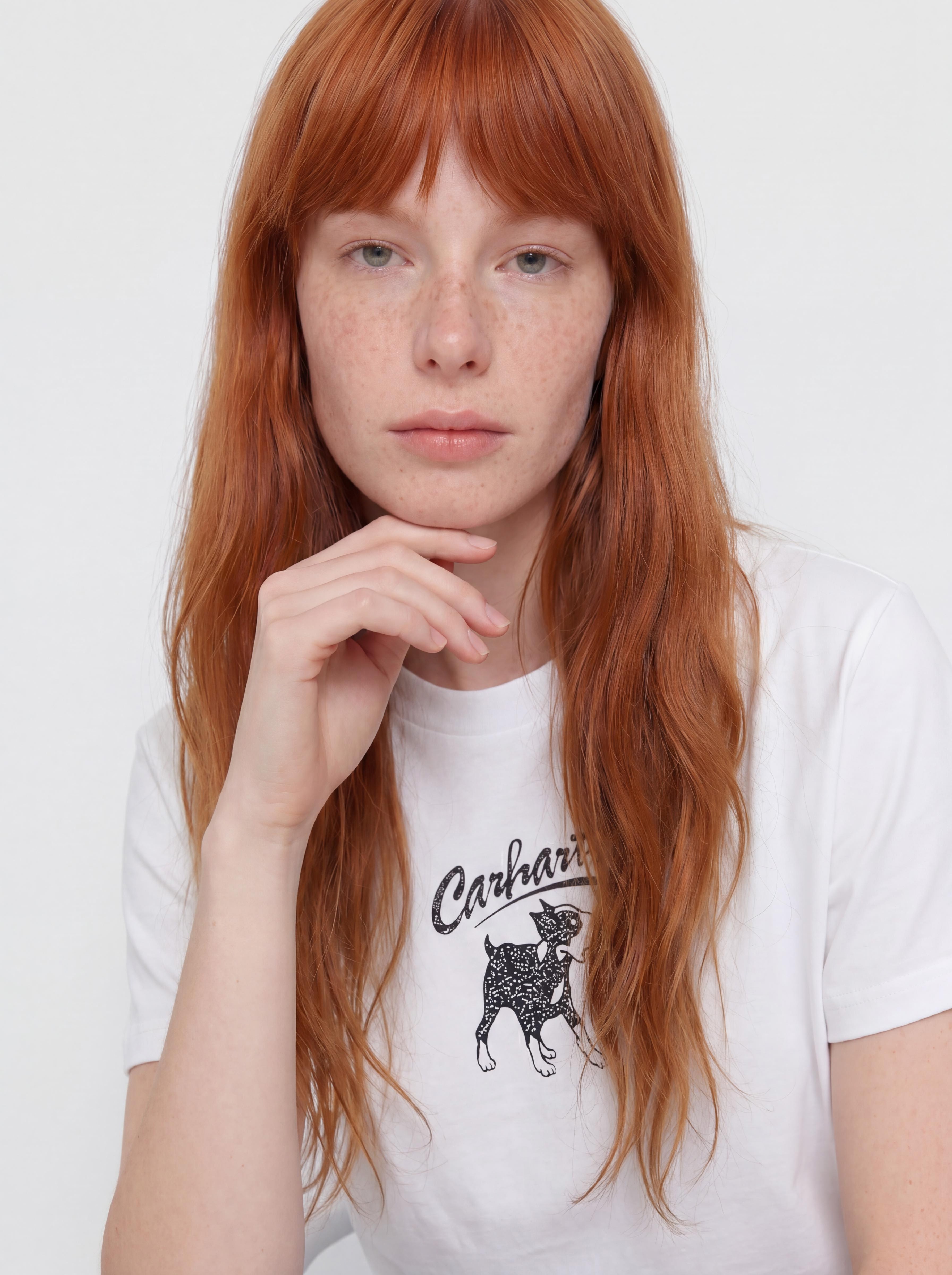 Carhartt WIP T-Shirt Pup Wmn (white)