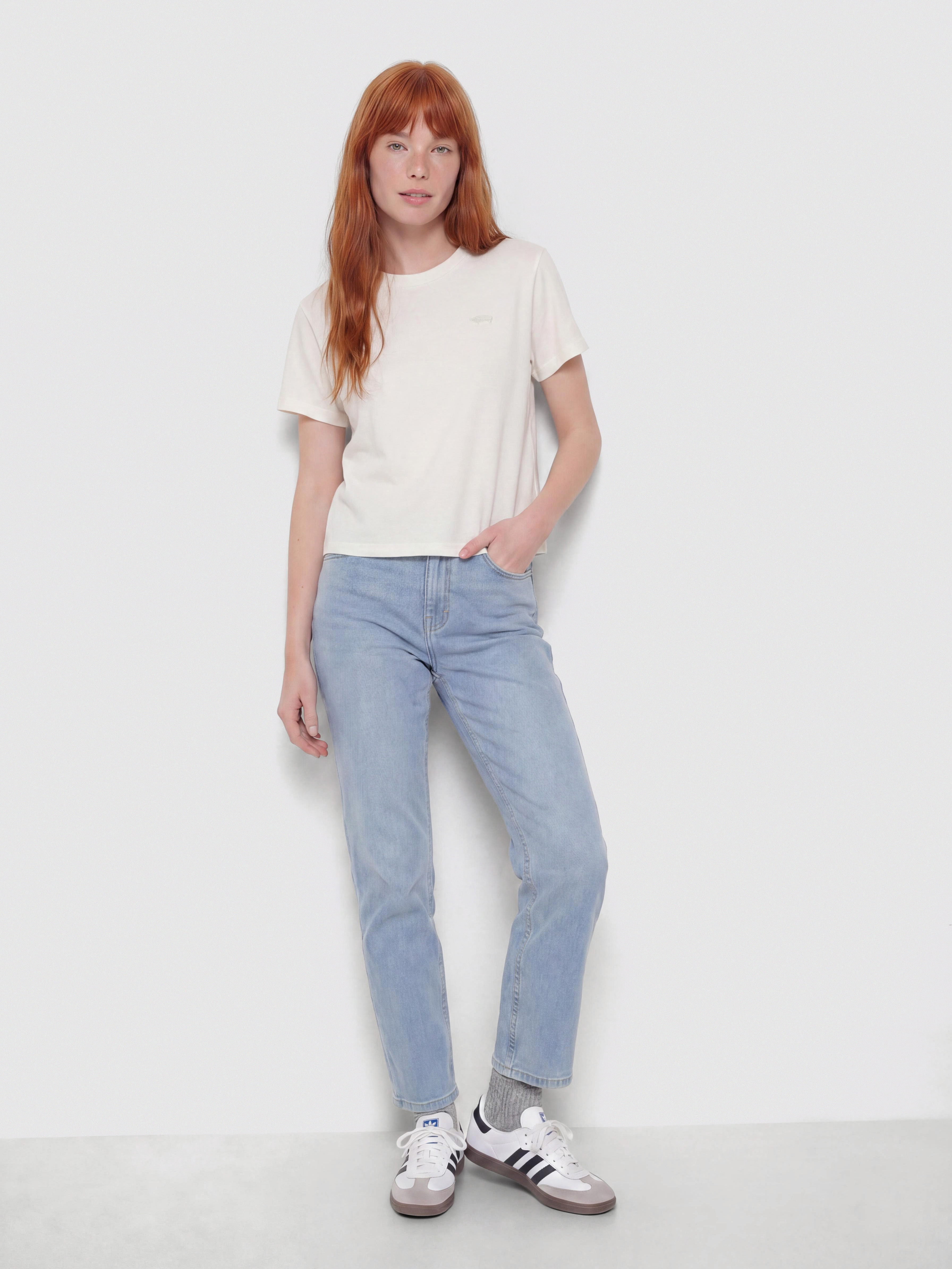 Vans T-Shirt Salton Crew Wmn (egret)