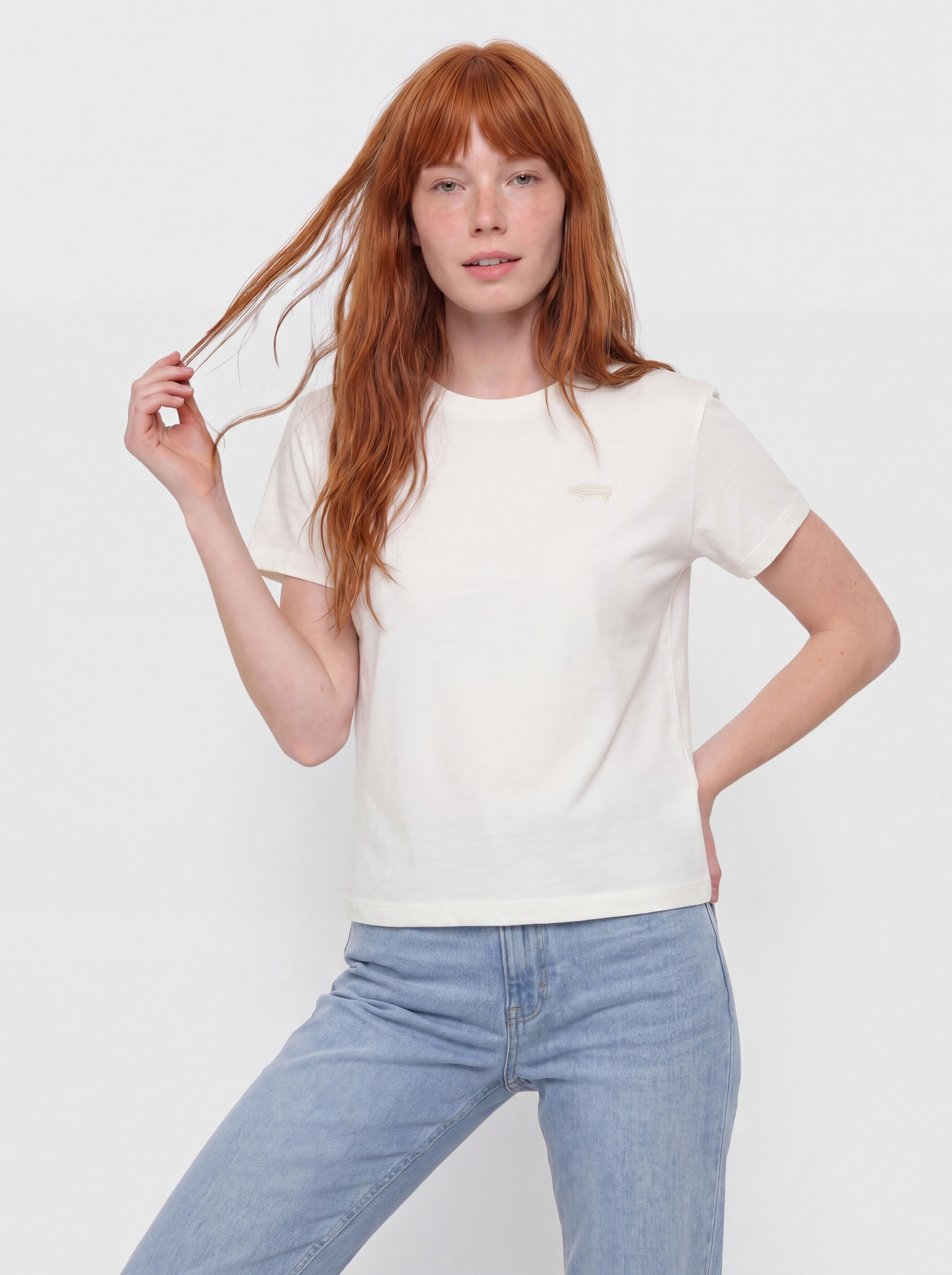 Vans T-Shirt Salton Crew Wmn (egret)