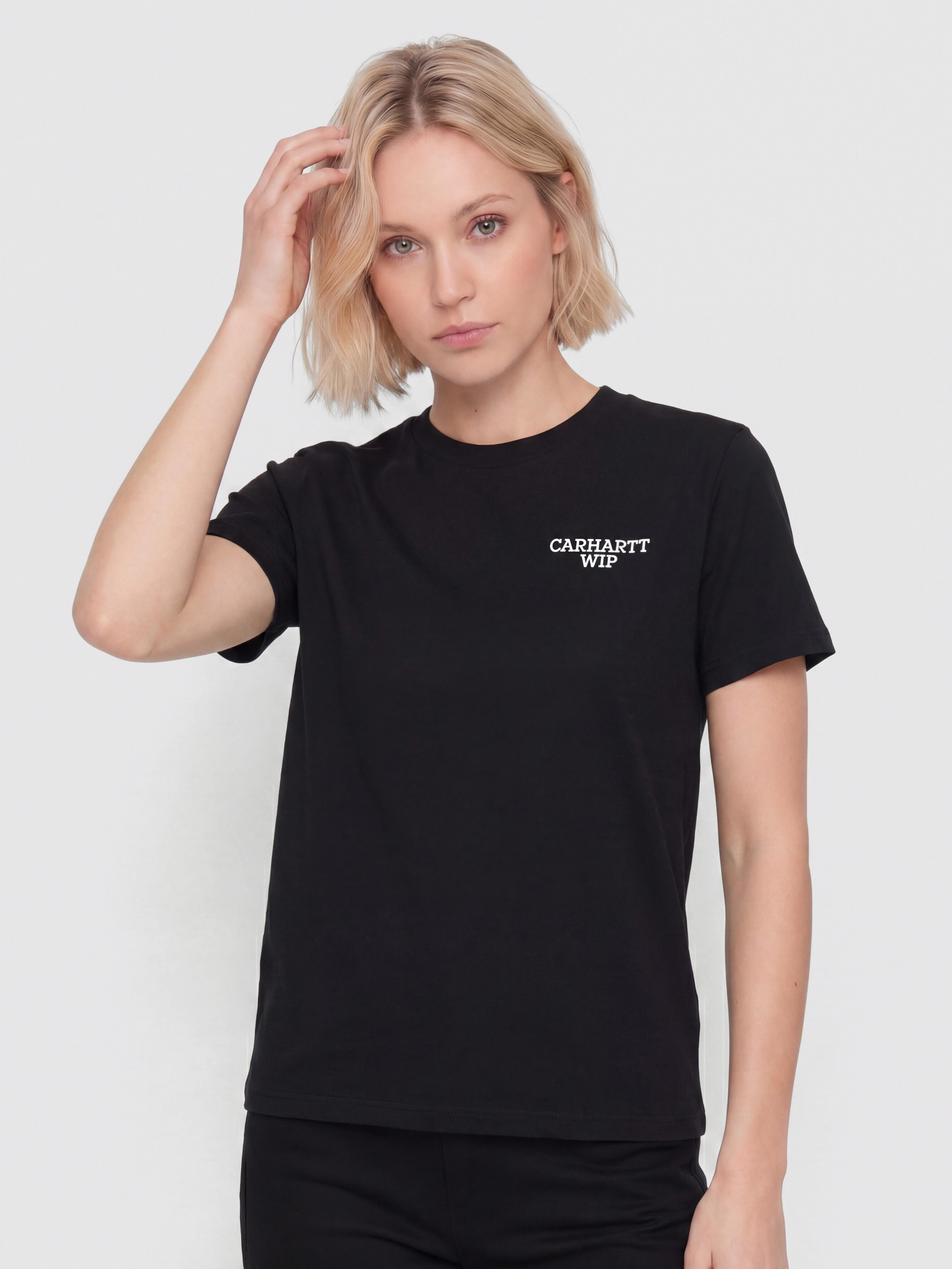 Carhartt WIP T-Shirt Hugging Cats Wmn (black)