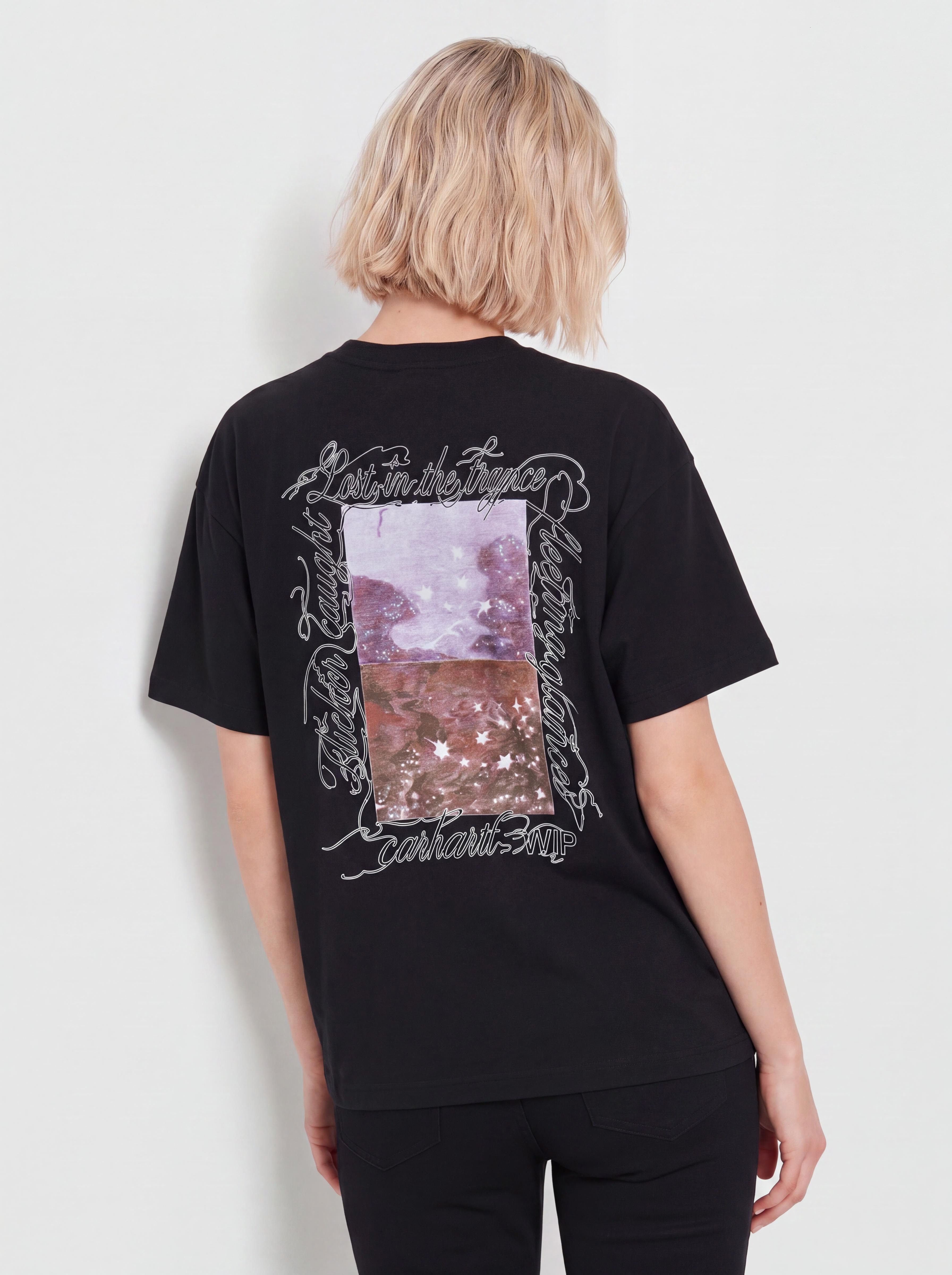 Carhartt WIP T-Shirt Julia Klenovsky Wmn (black)