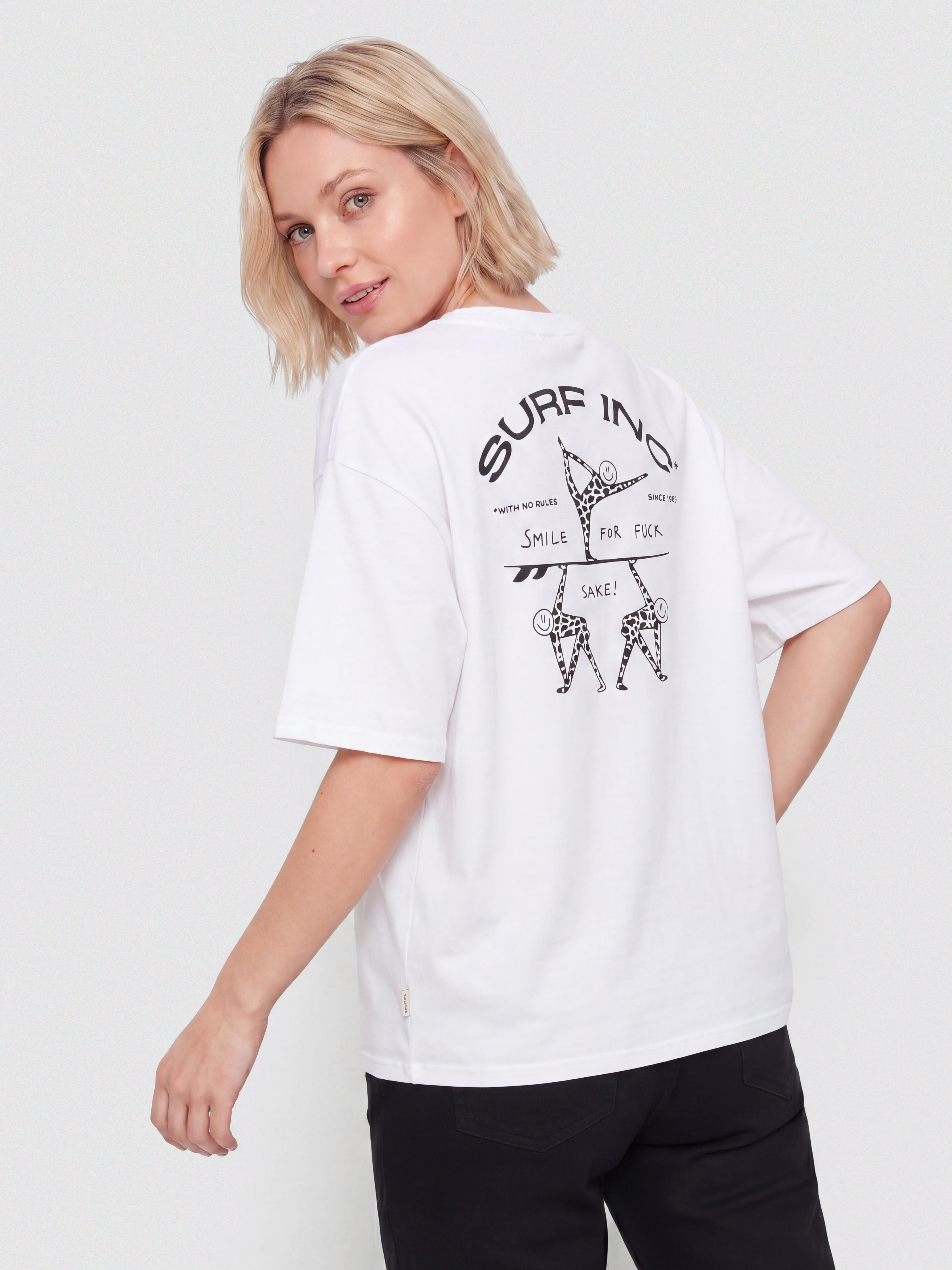 Surf Inc T-Shirt No Rules (paper white)