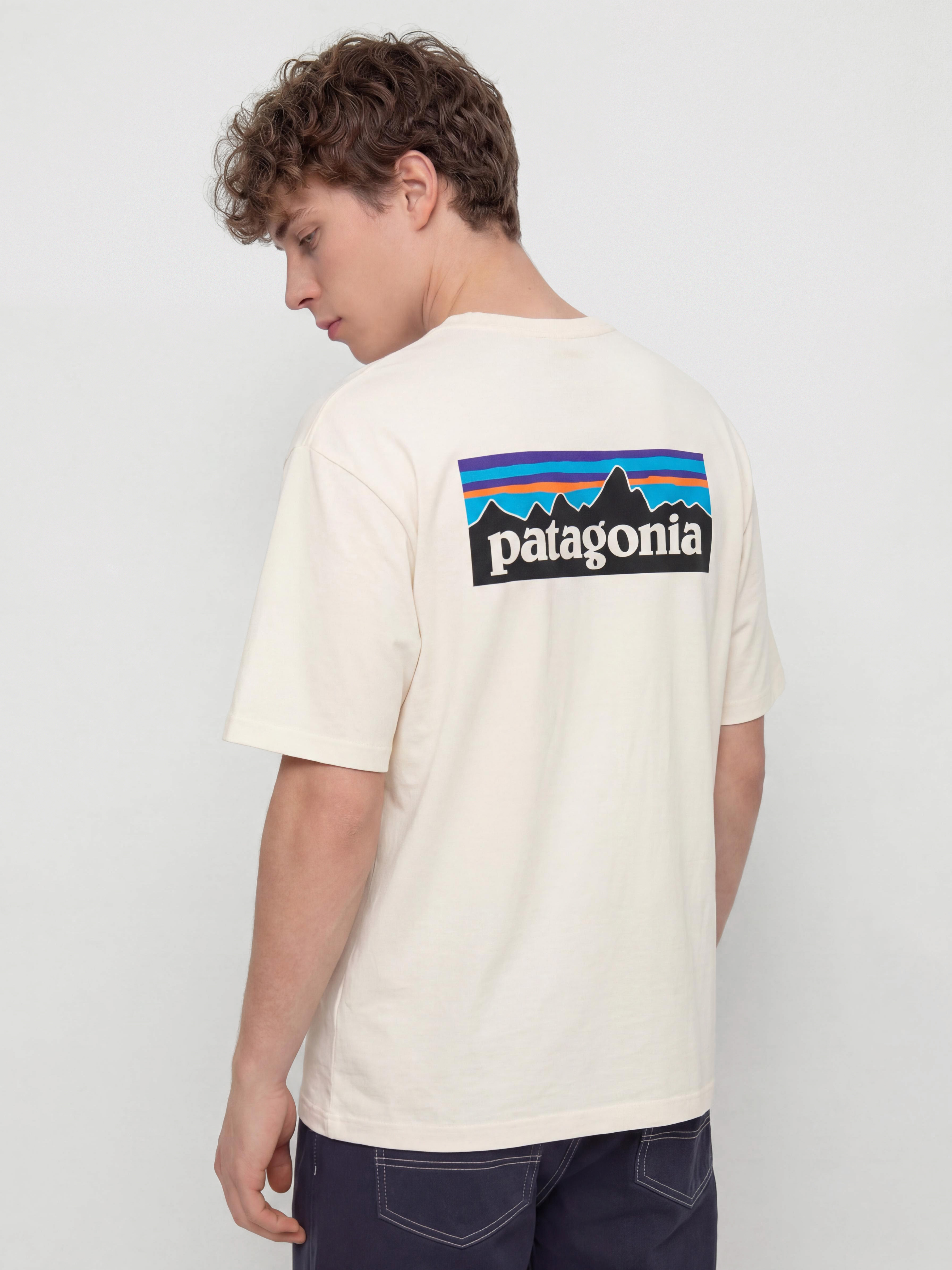 Patagonia T-Shirt P 6 Logo (undyed natural)