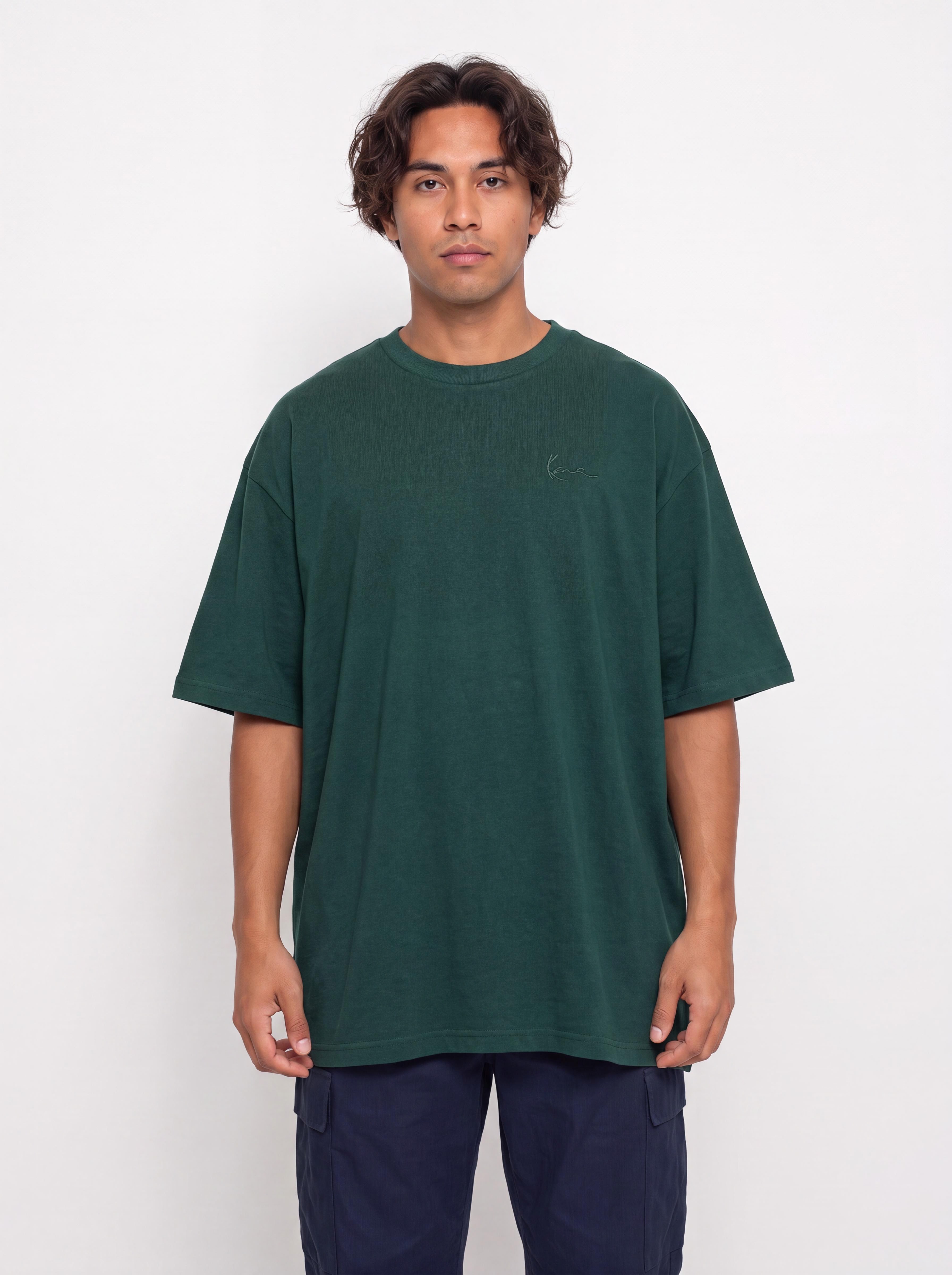 Karl Kani Signature Washed Oversized T-Shirt (green)
