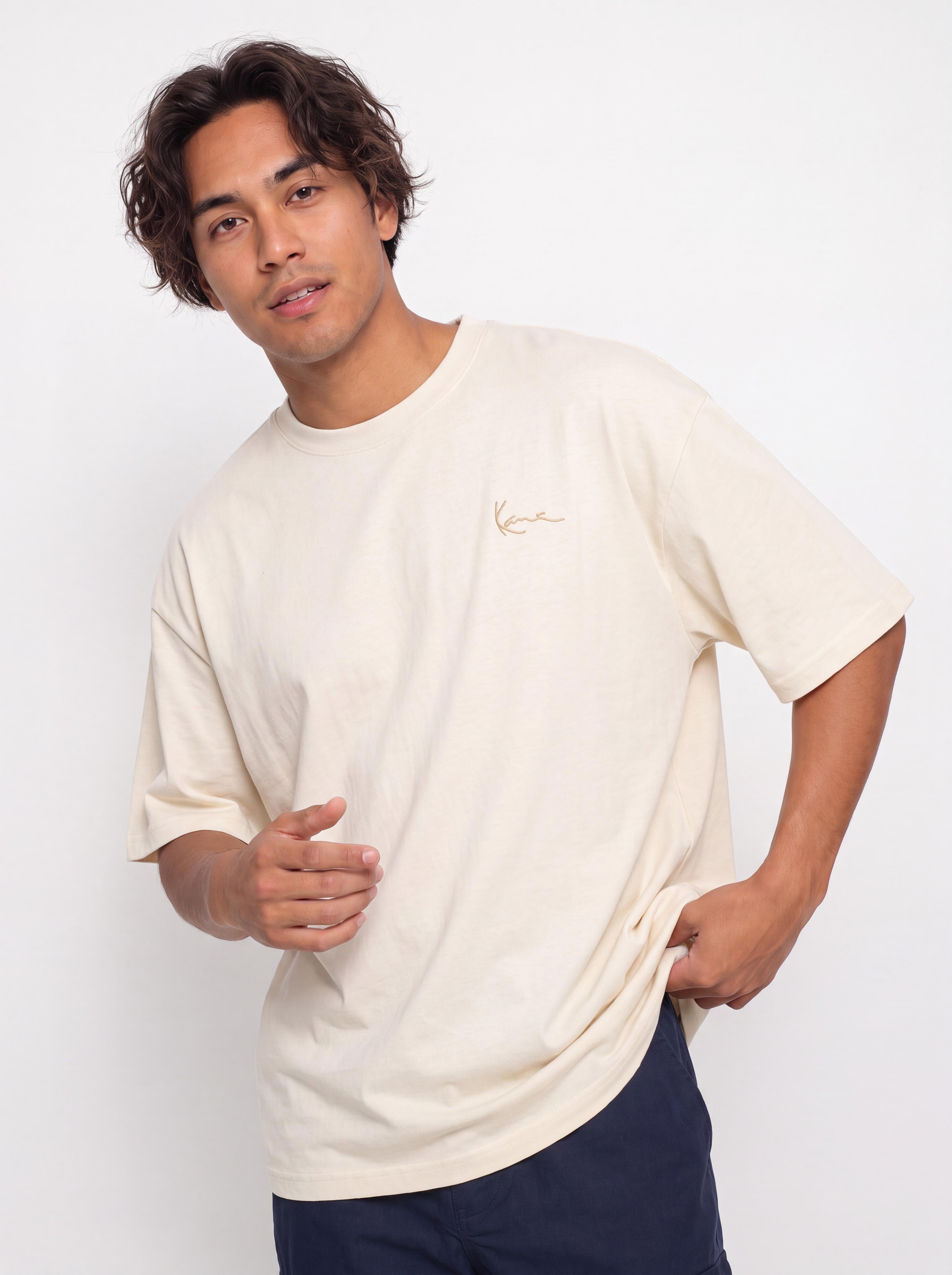 Karl Kani Signature Washed Oversized T-Shirt (white)