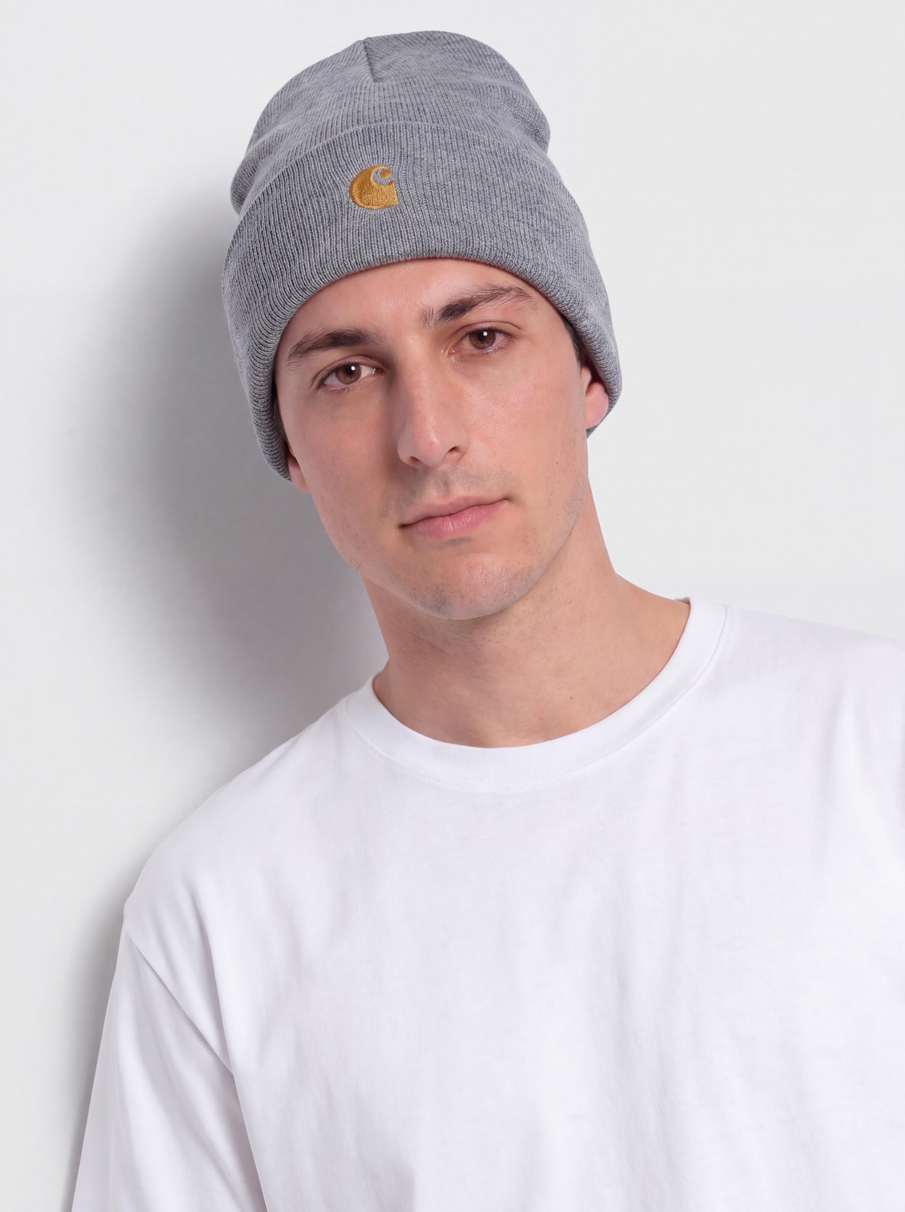isecai Whimgy Beanie Charcoal×Yellow isecai Whimgy Beanie Charcoal