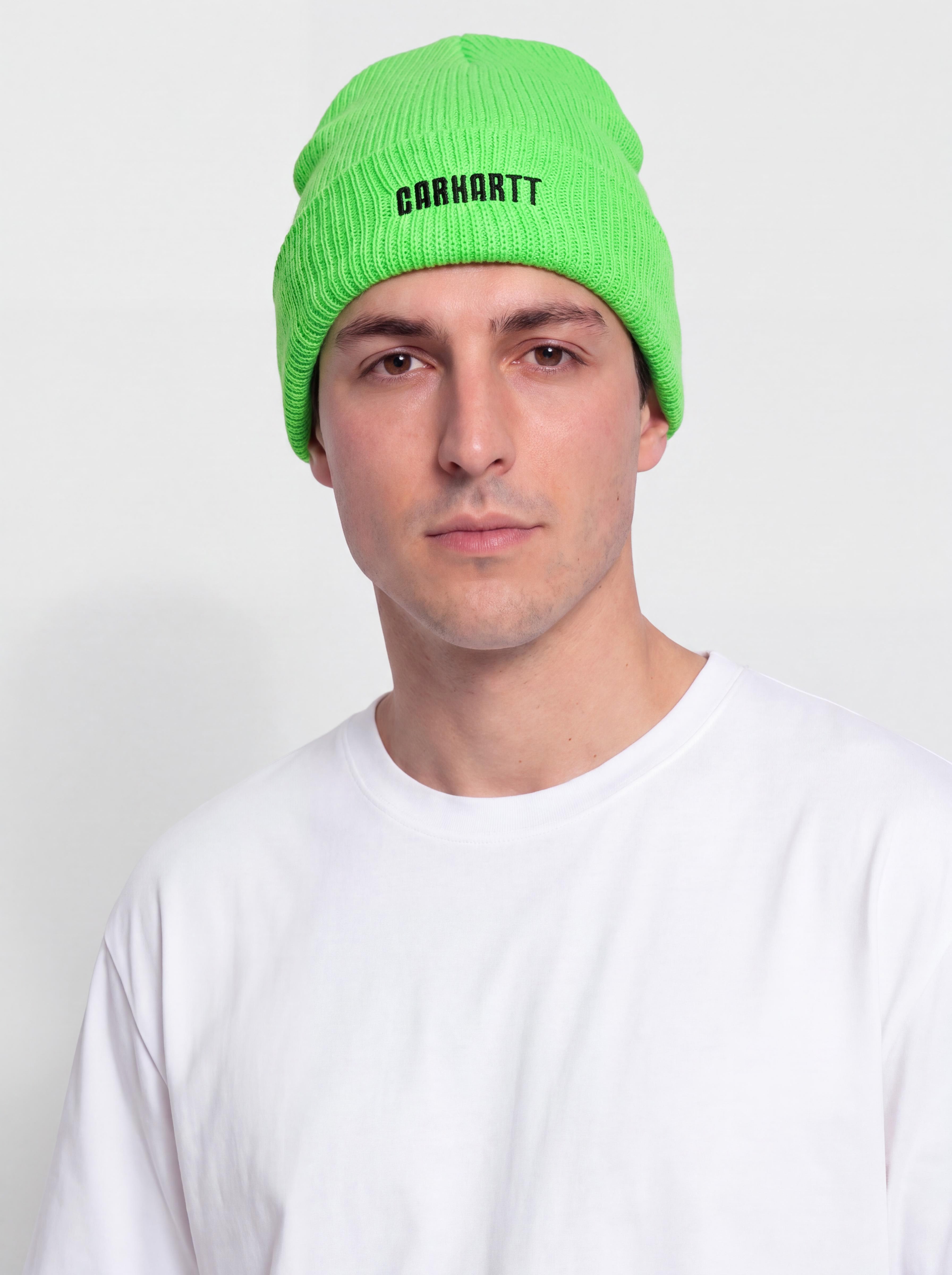 Carhartt WIP Mütze Industry (lumo green/black)