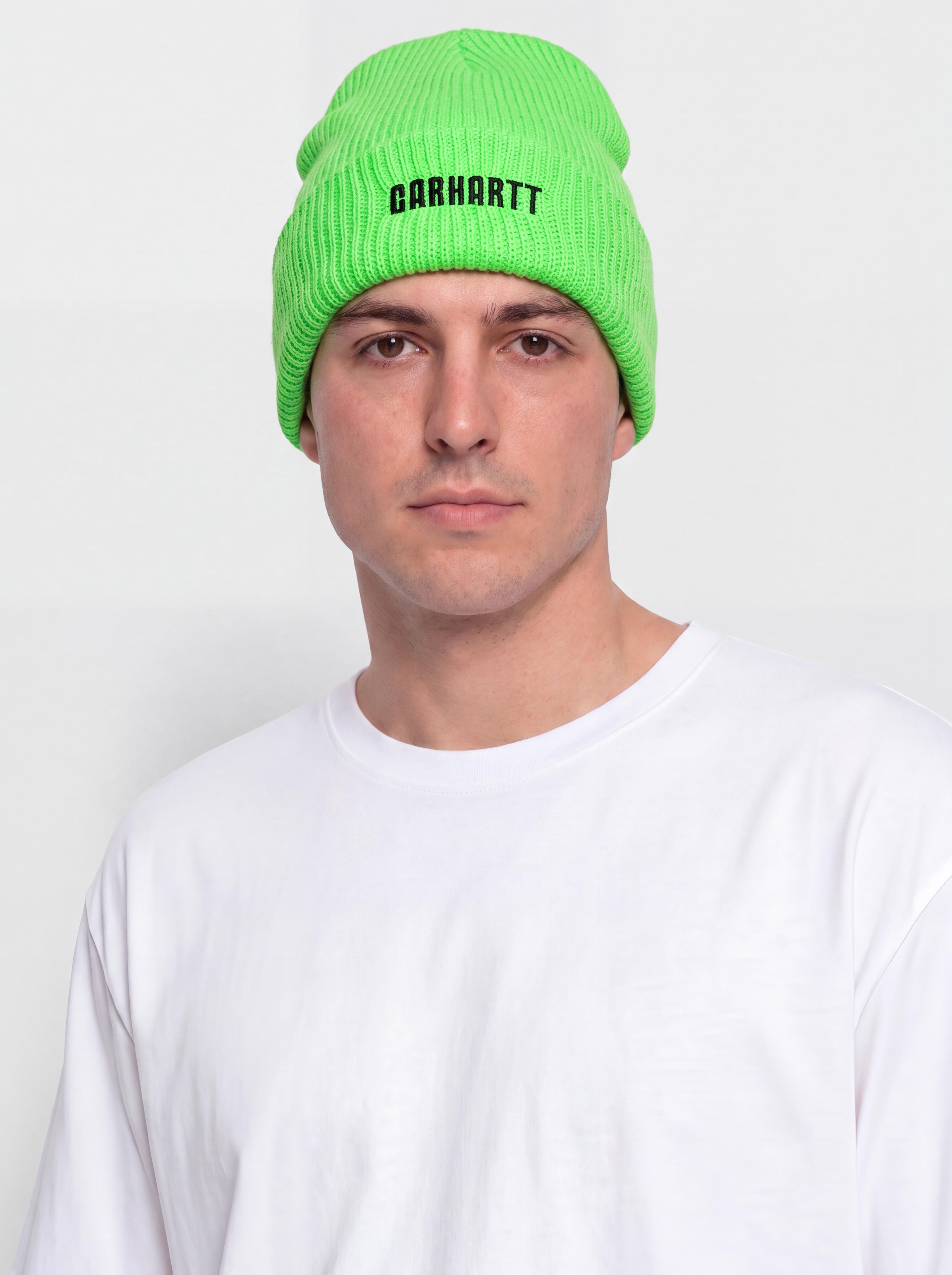 Carhartt WIP Mütze Industry (lumo green/black)