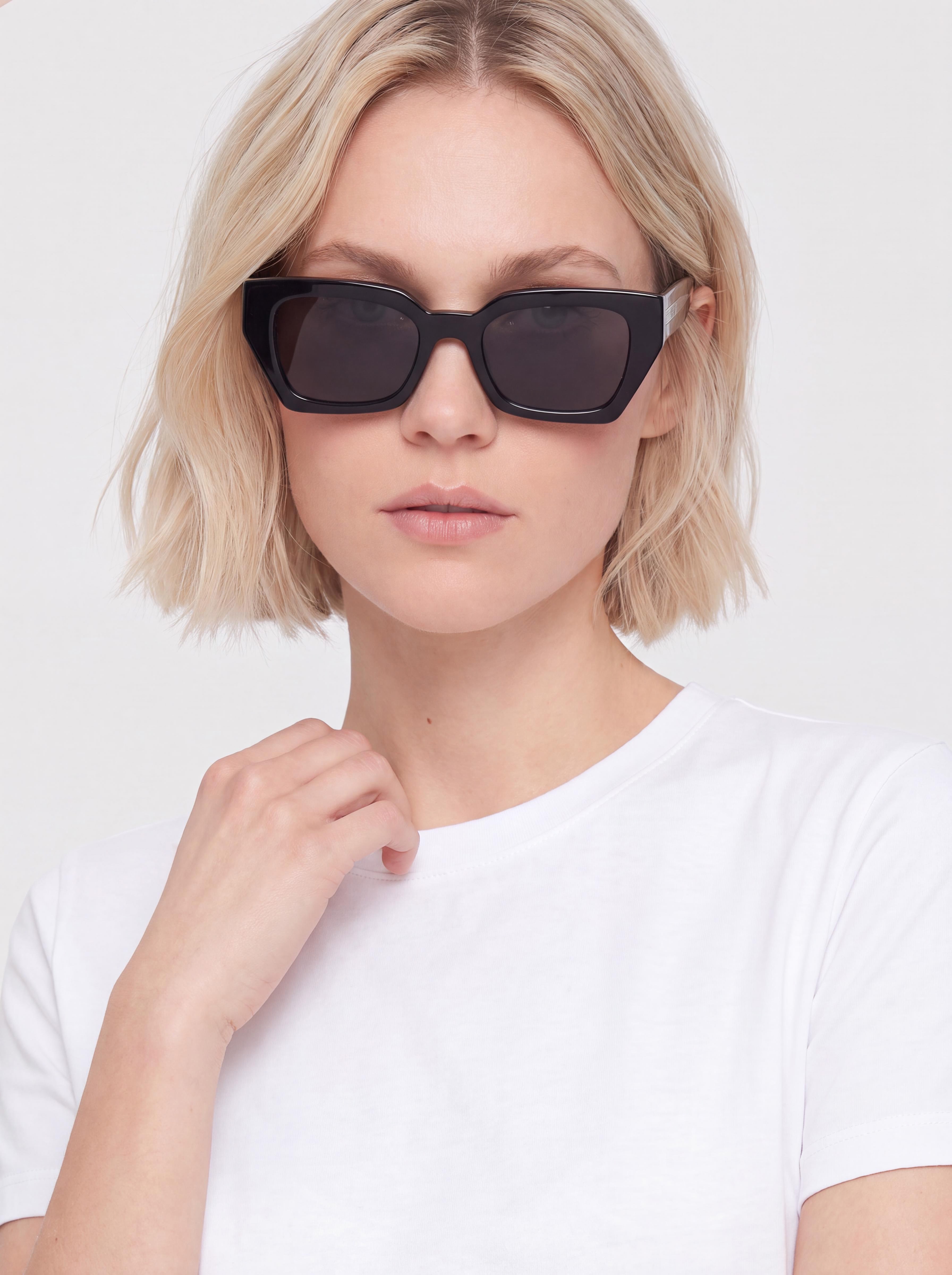 MessyWeekend Sonnenbrille Luna (black/transparent/grey)