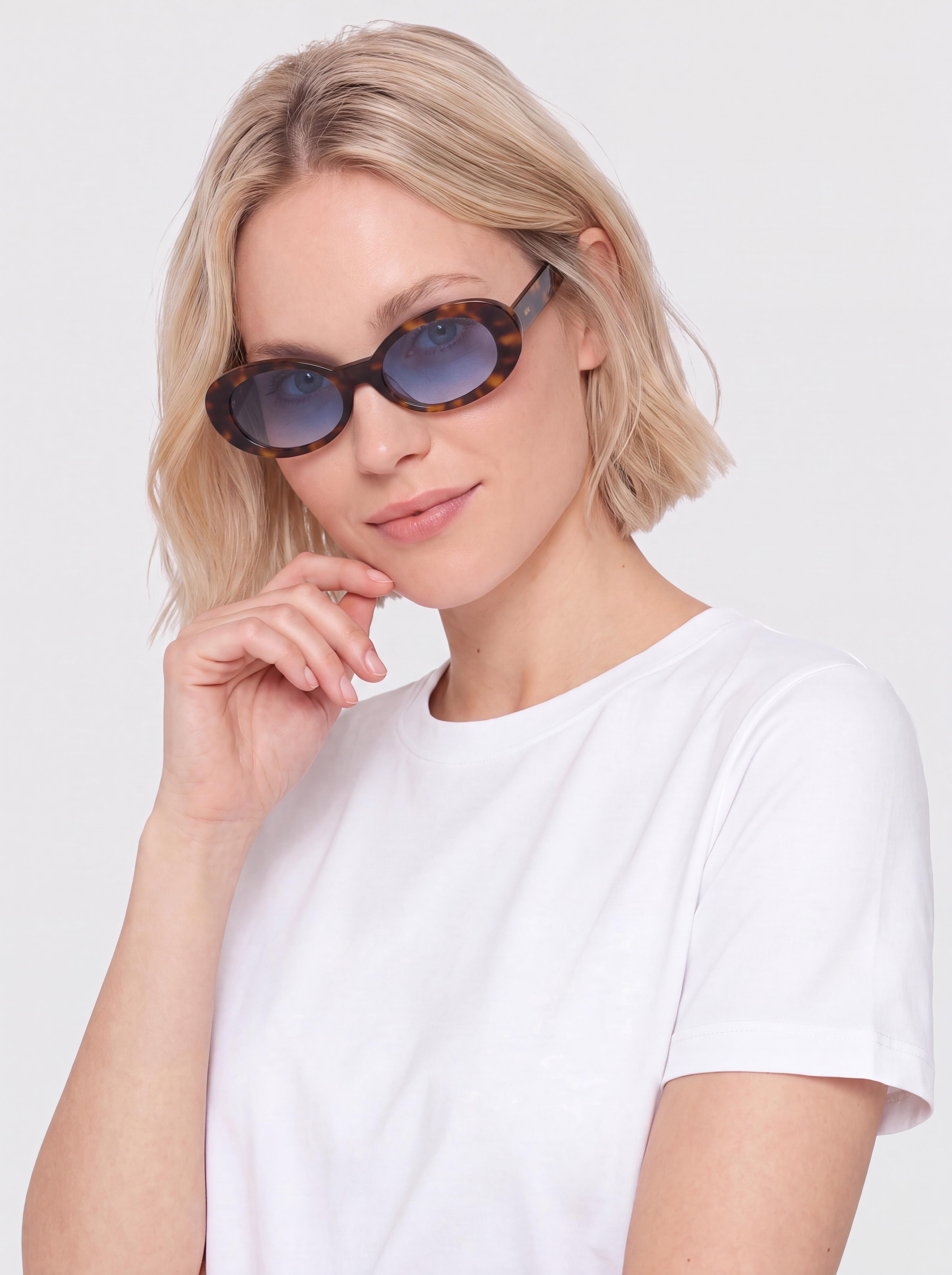 MessyWeekend Sonnenbrille Kurt (tortoise/blue)