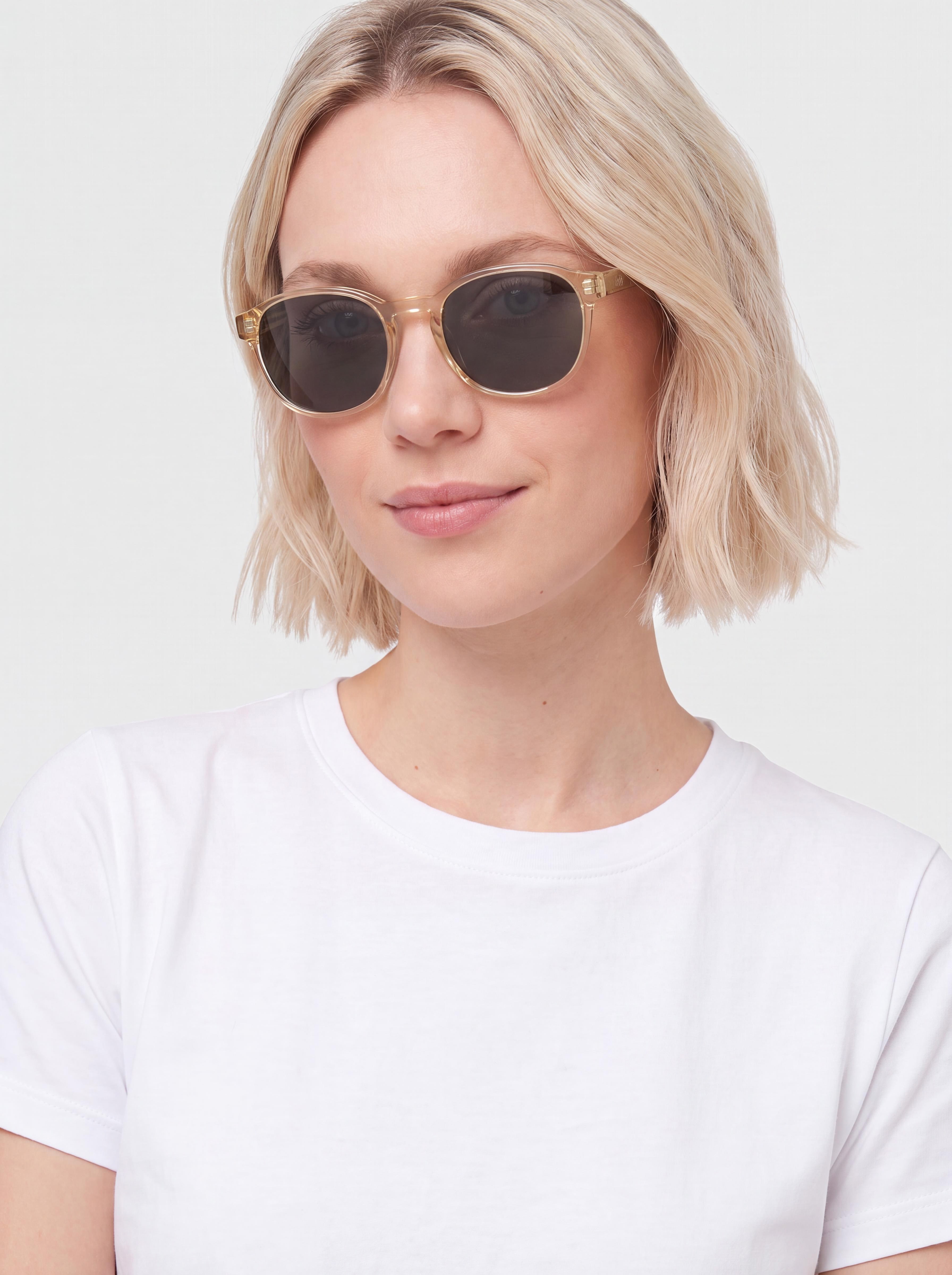 MessyWeekend Sonnenbrille Ryan (champagne/green)
