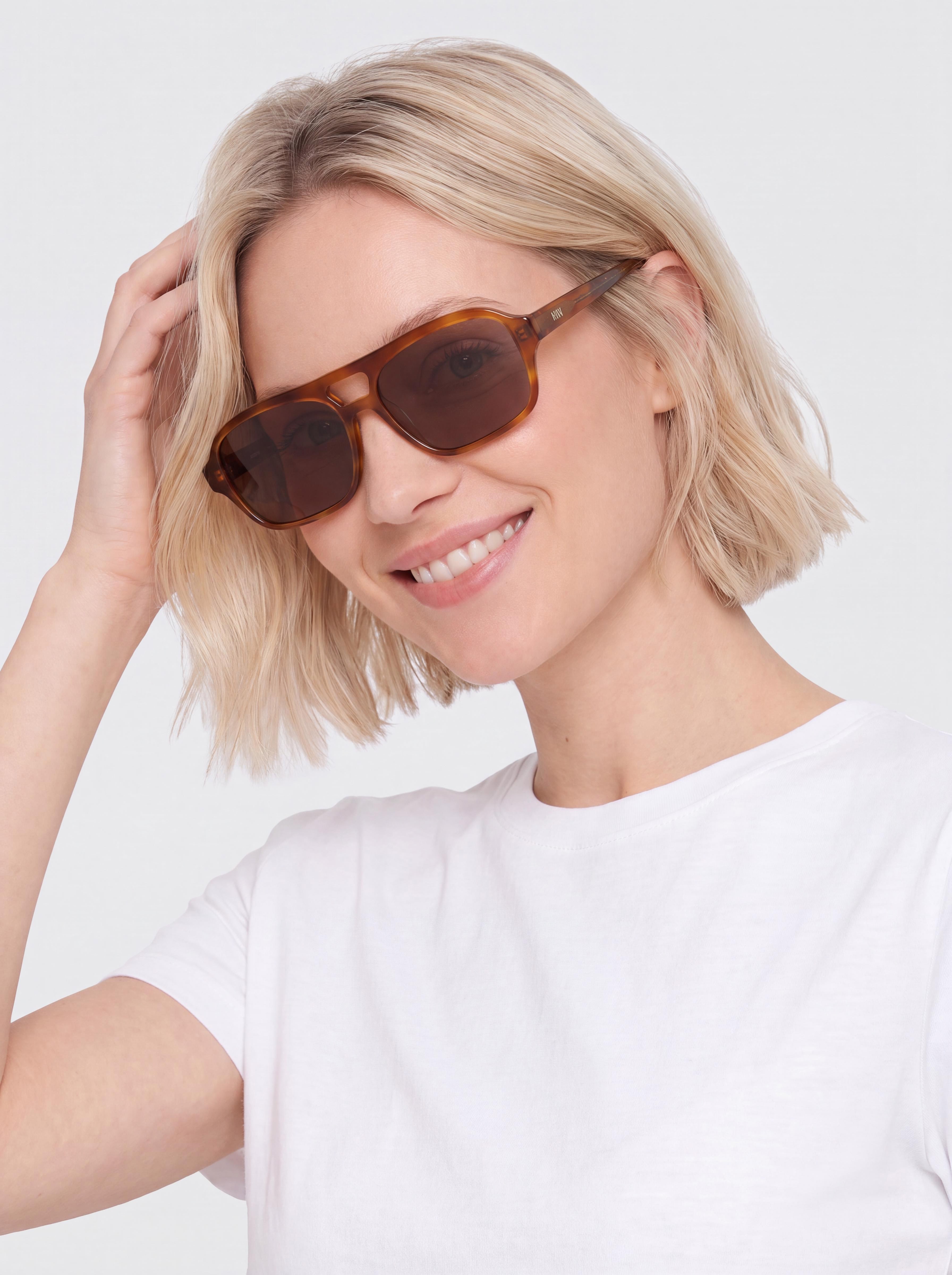 MessyWeekend Sonnenbrille Burt (havana/brown)