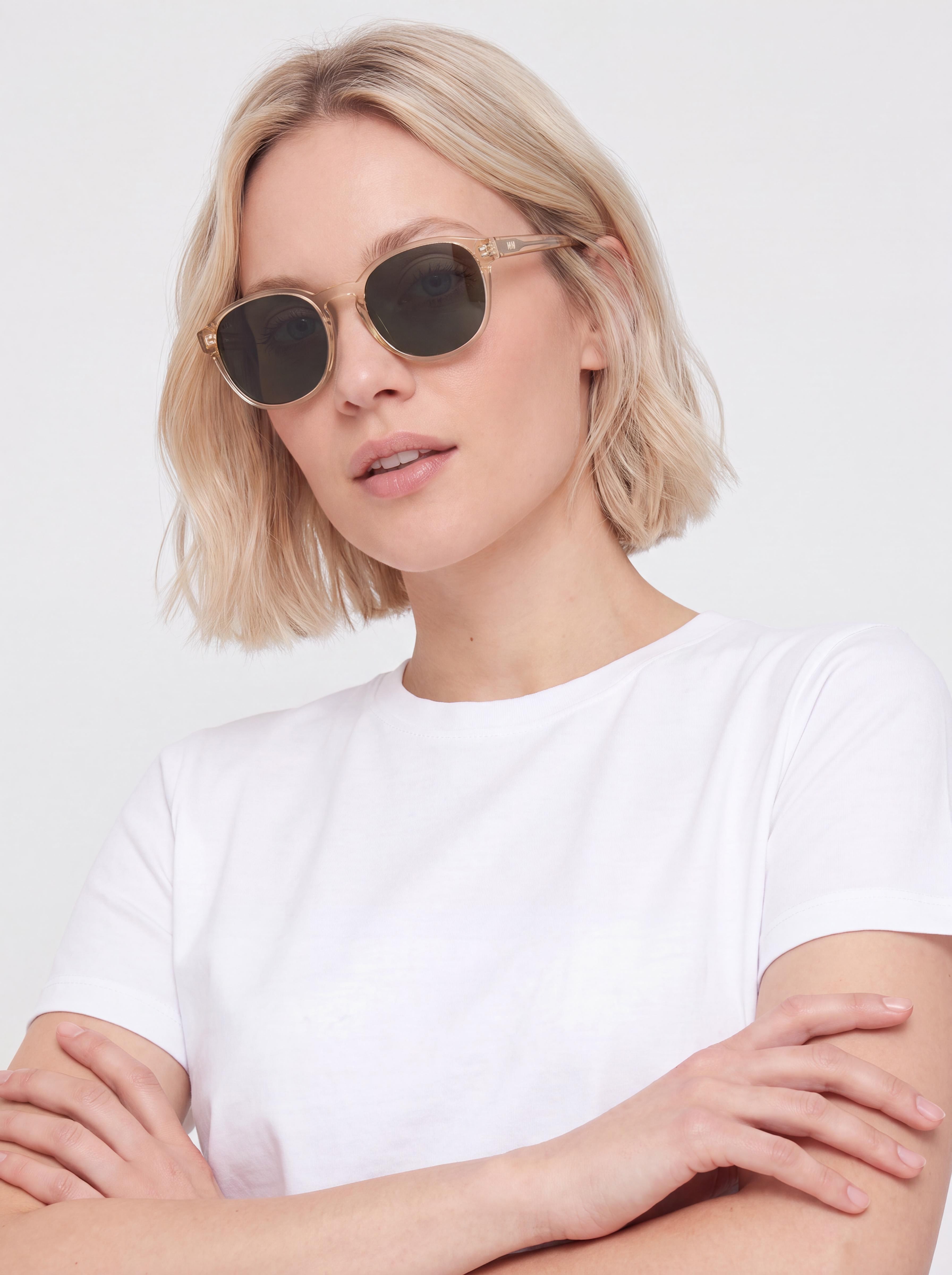 MessyWeekend Sonnenbrille Ryan (champagne/green)