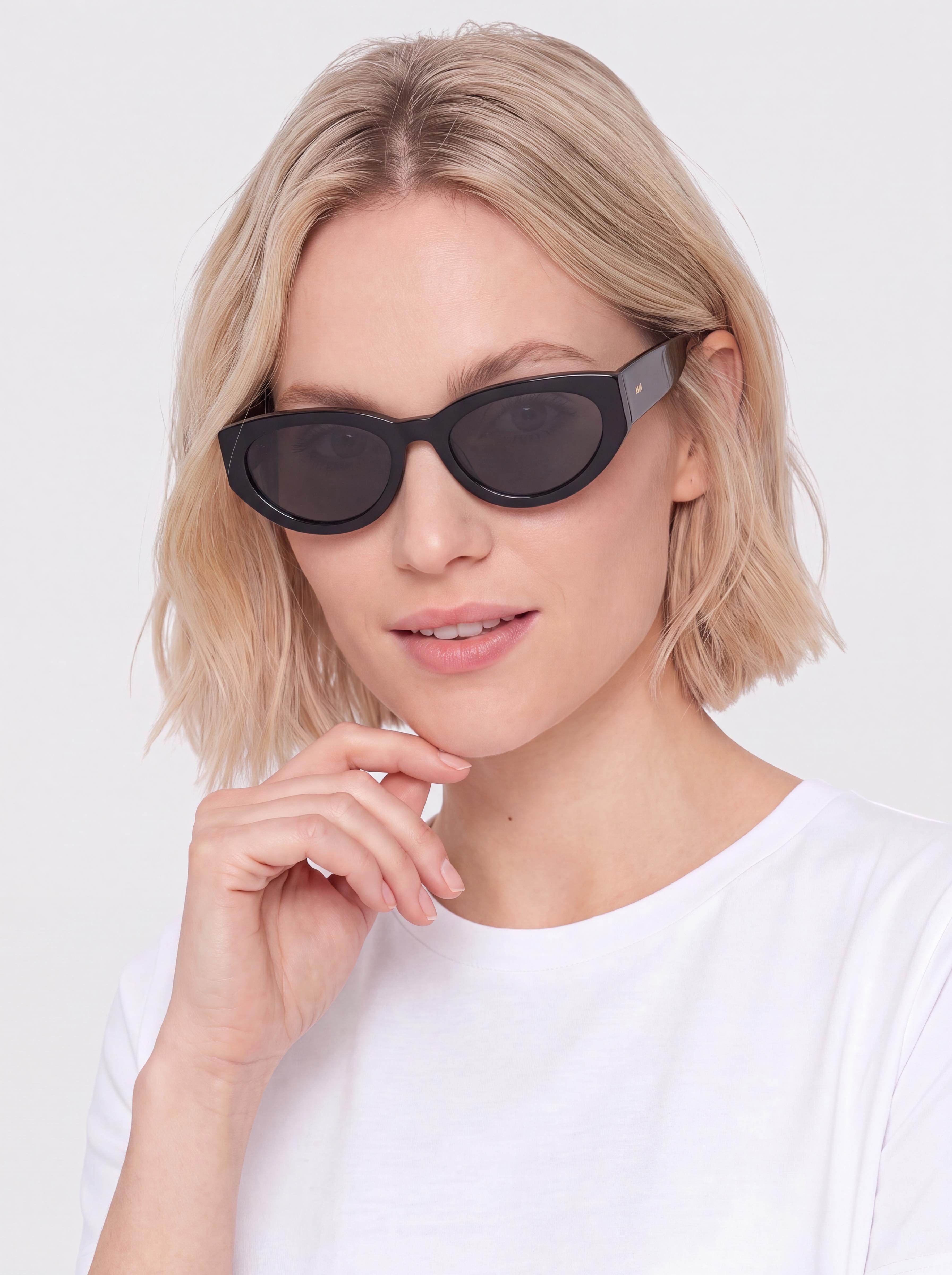 MessyWeekend Sunglasses Audrey (black/grey)