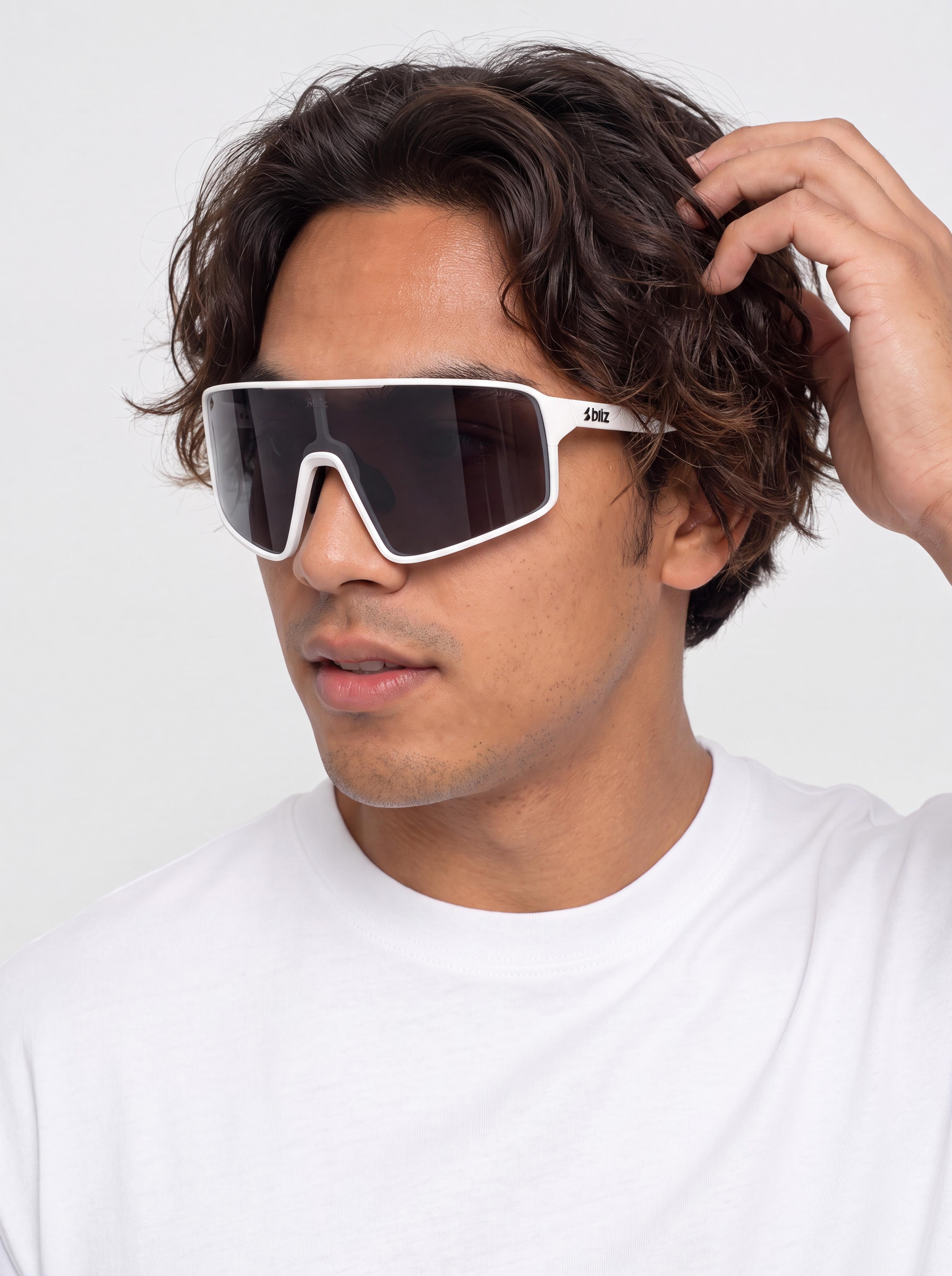 Bliz P001 Sonnenbrille (white/smoke)