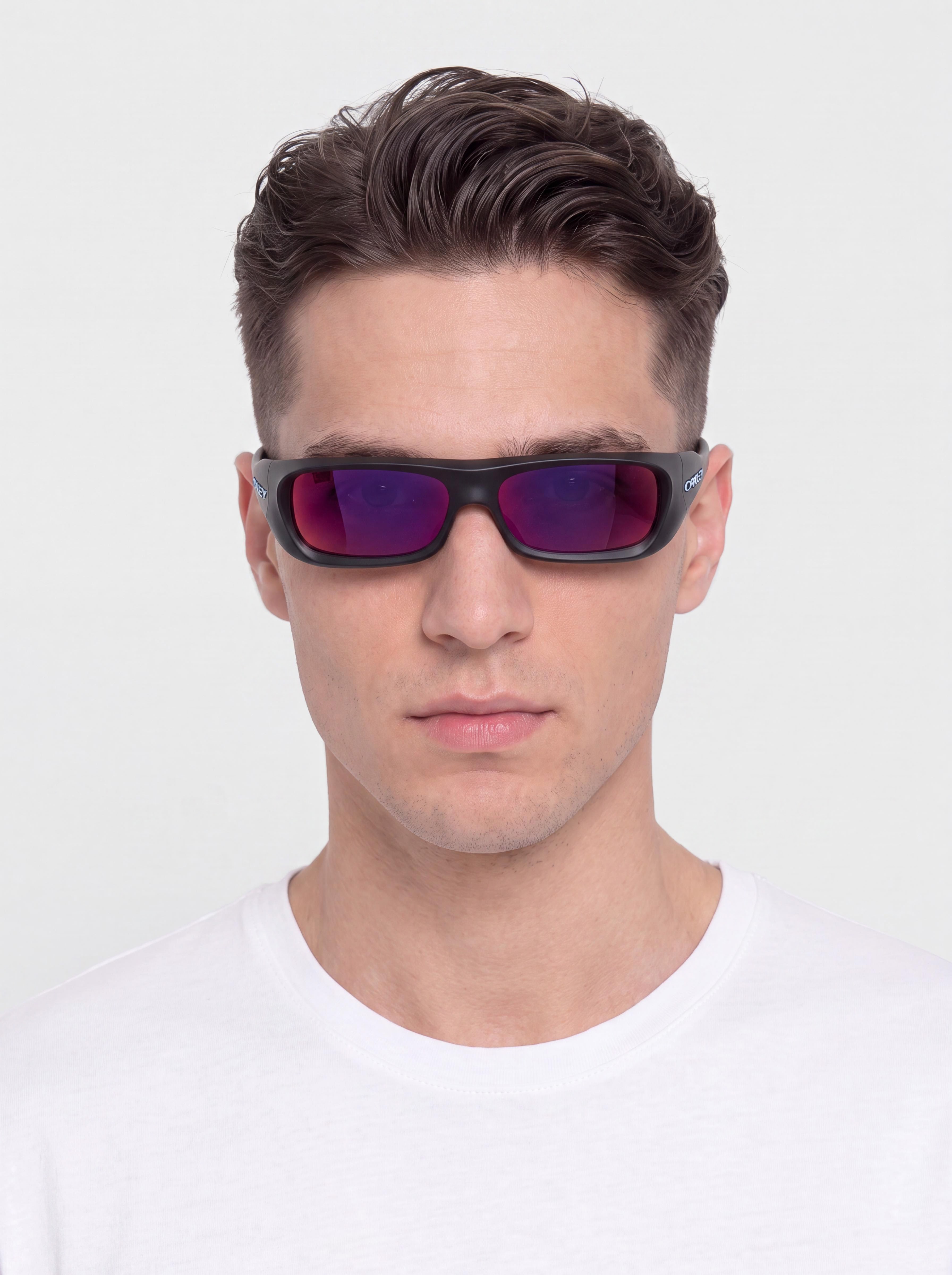 Oakley Permian Sonnenbrille (matte black ink/prizm road)