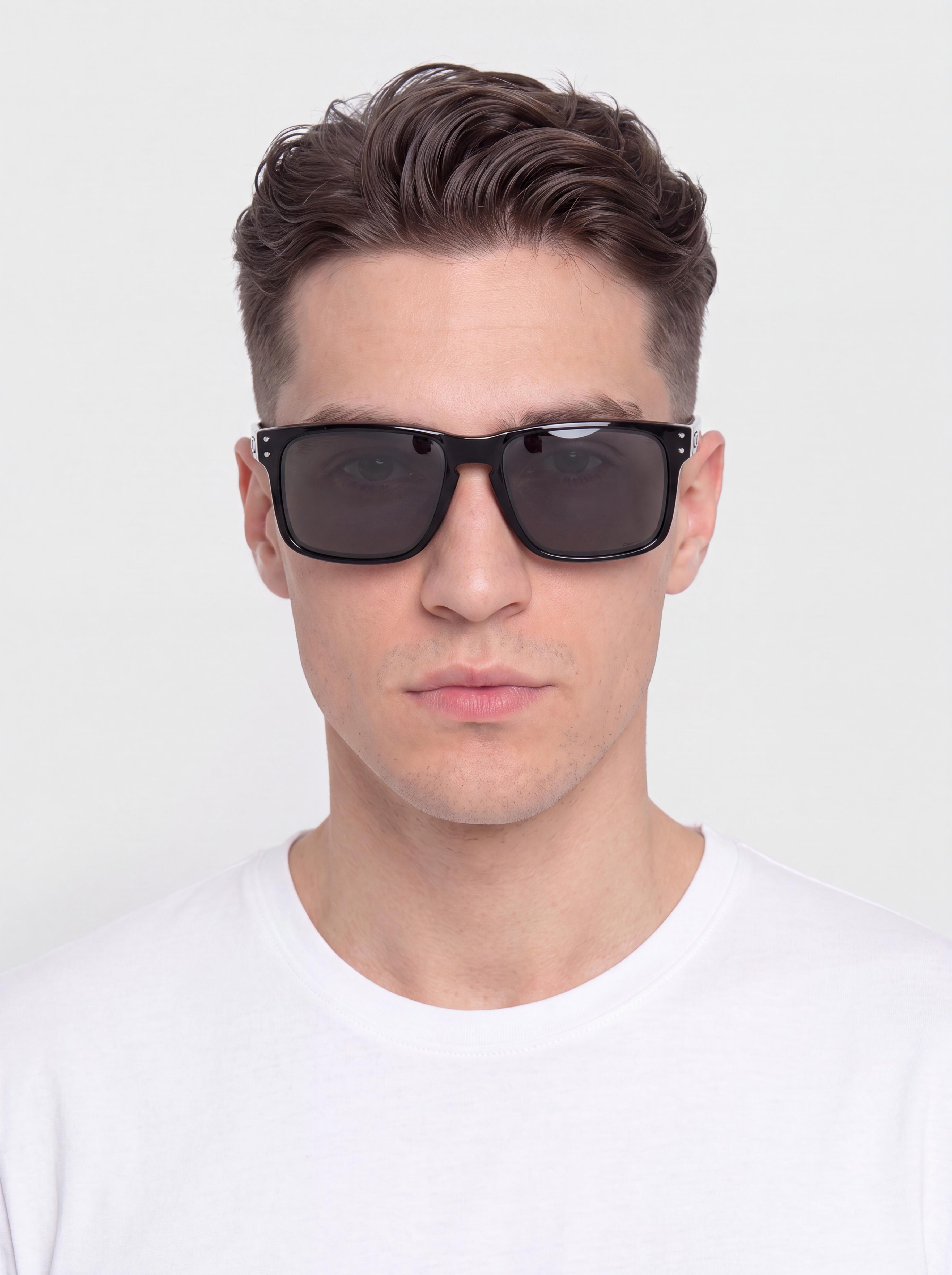 Oakley Holbrook Sunglasses (polished black/prizm black iridium)