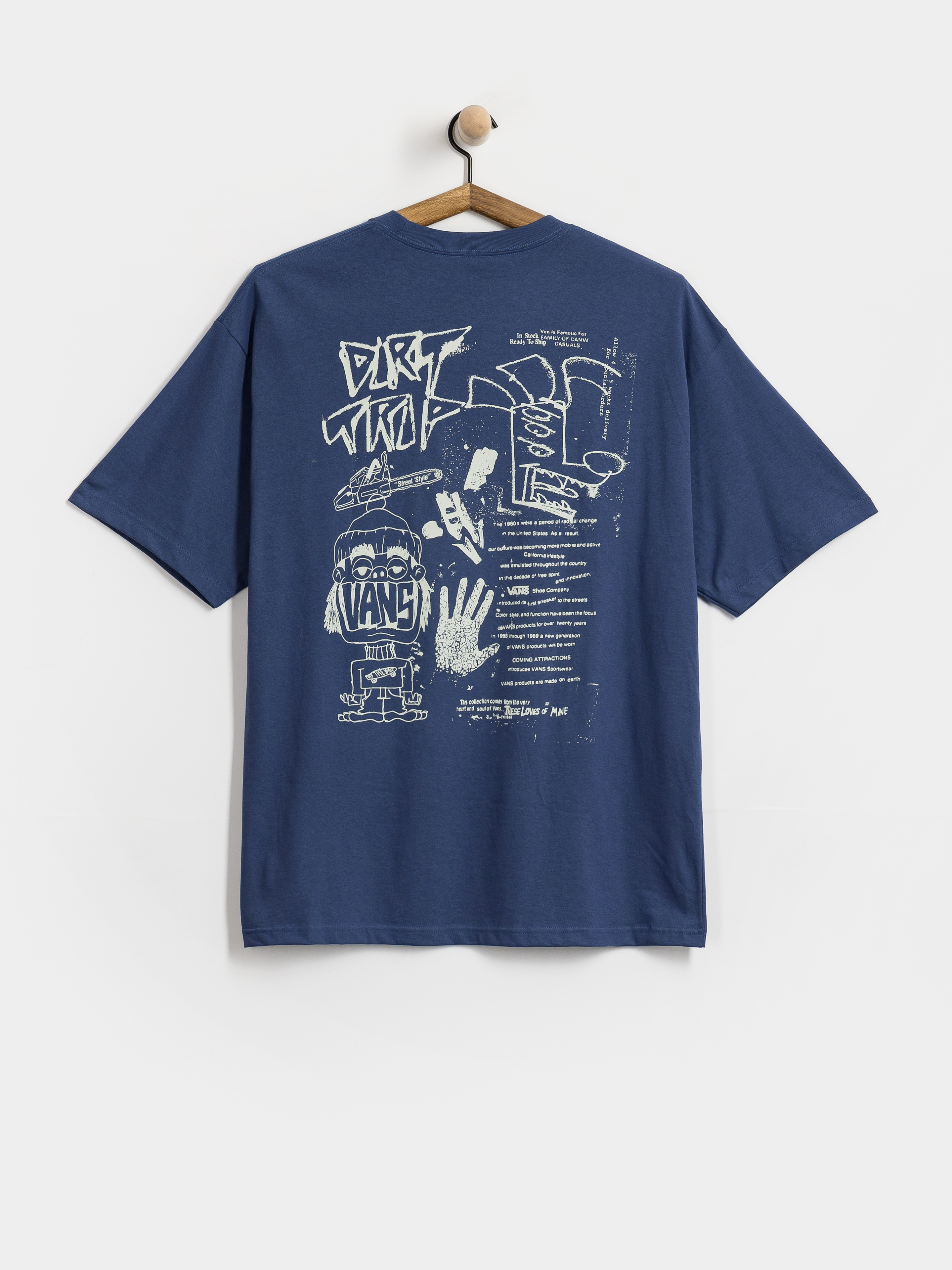 Vans Dirt Trip T-shirt (true navy)
