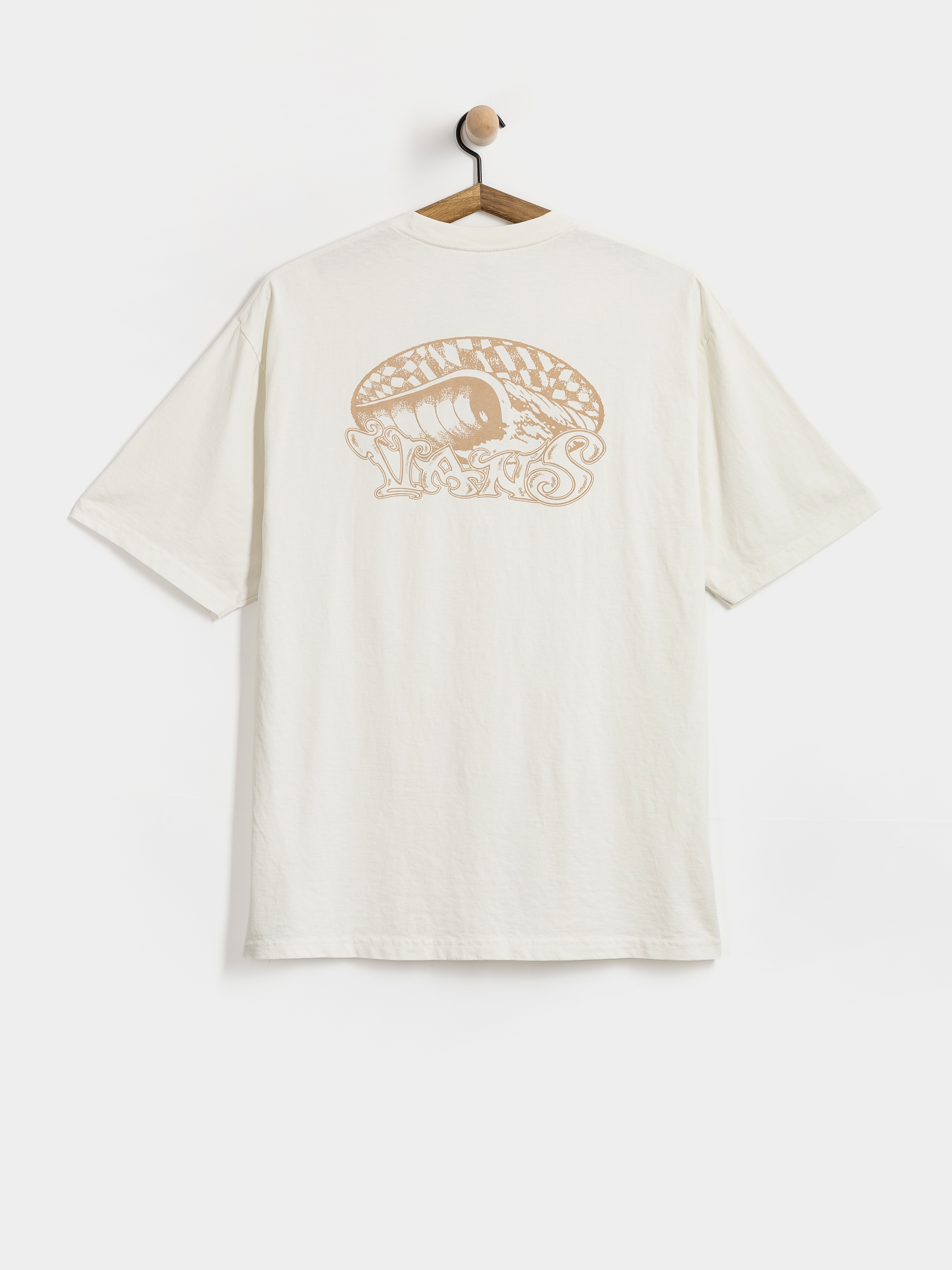 Vans Check Overhead T-shirt (marshmallow)