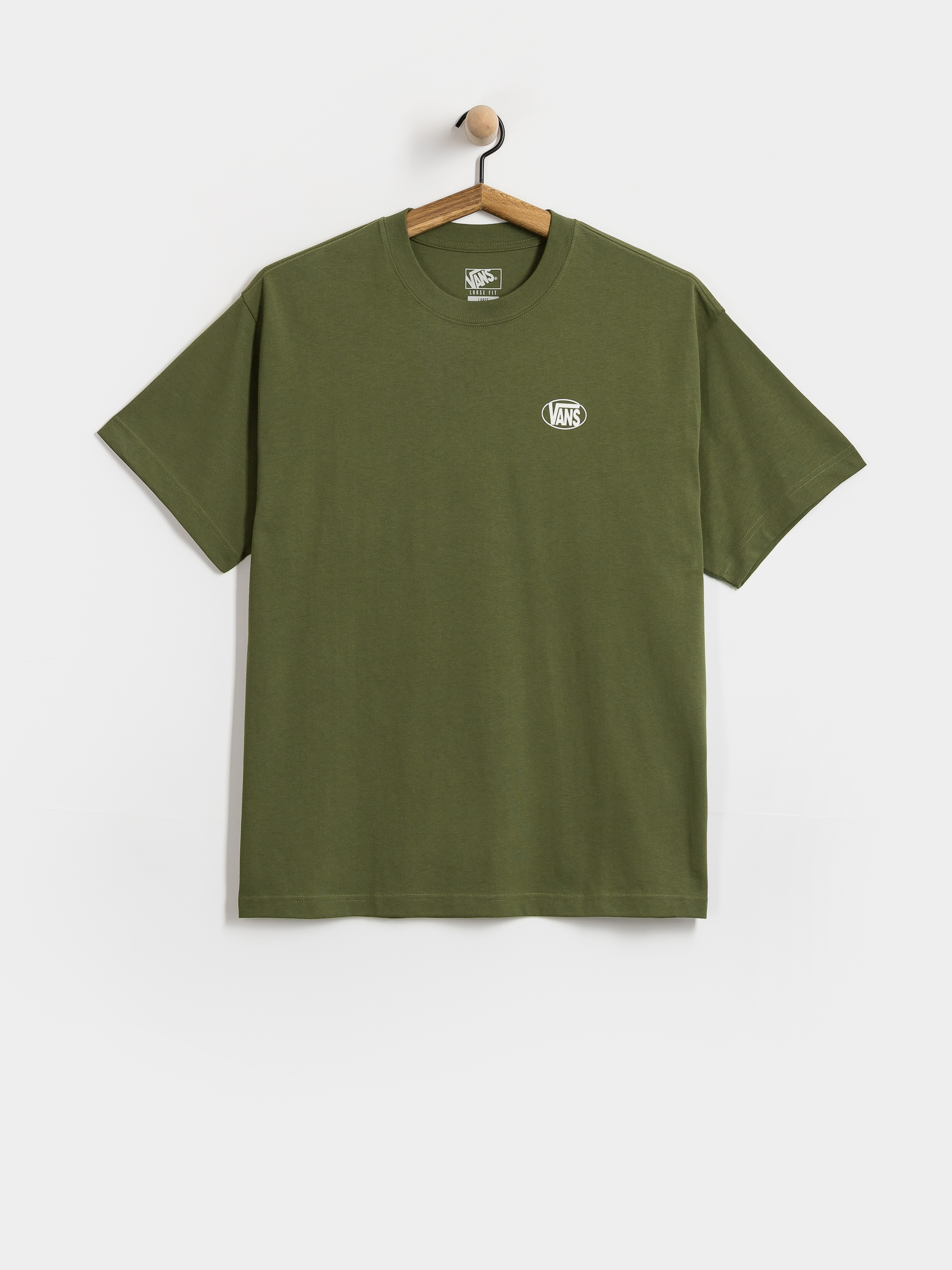 Vans Oval Logo Loose T-Shirt (green balsam)