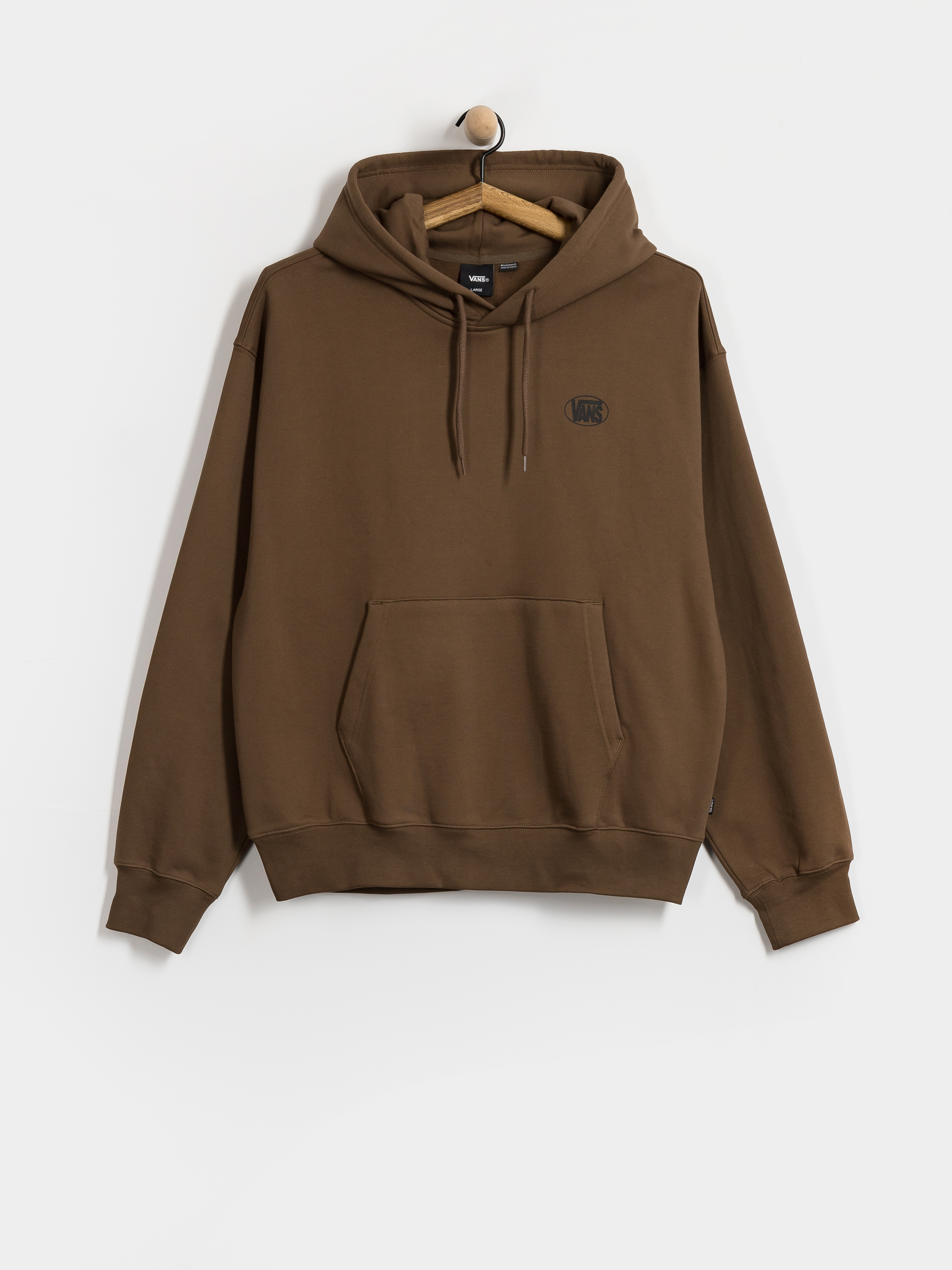 Vans Oval Logo HD Hoodie (vintage cocoa)
