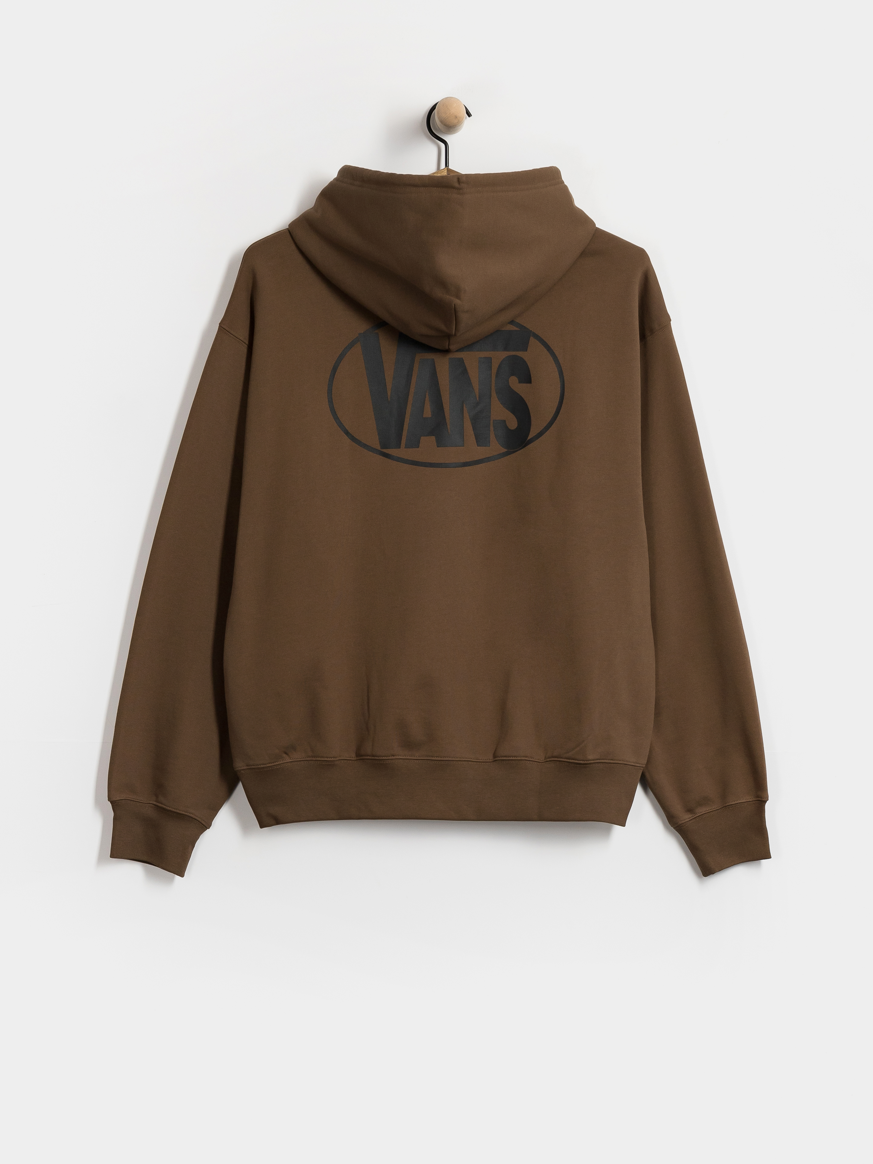Vans Oval Logo HD Hoodie (vintage cocoa)