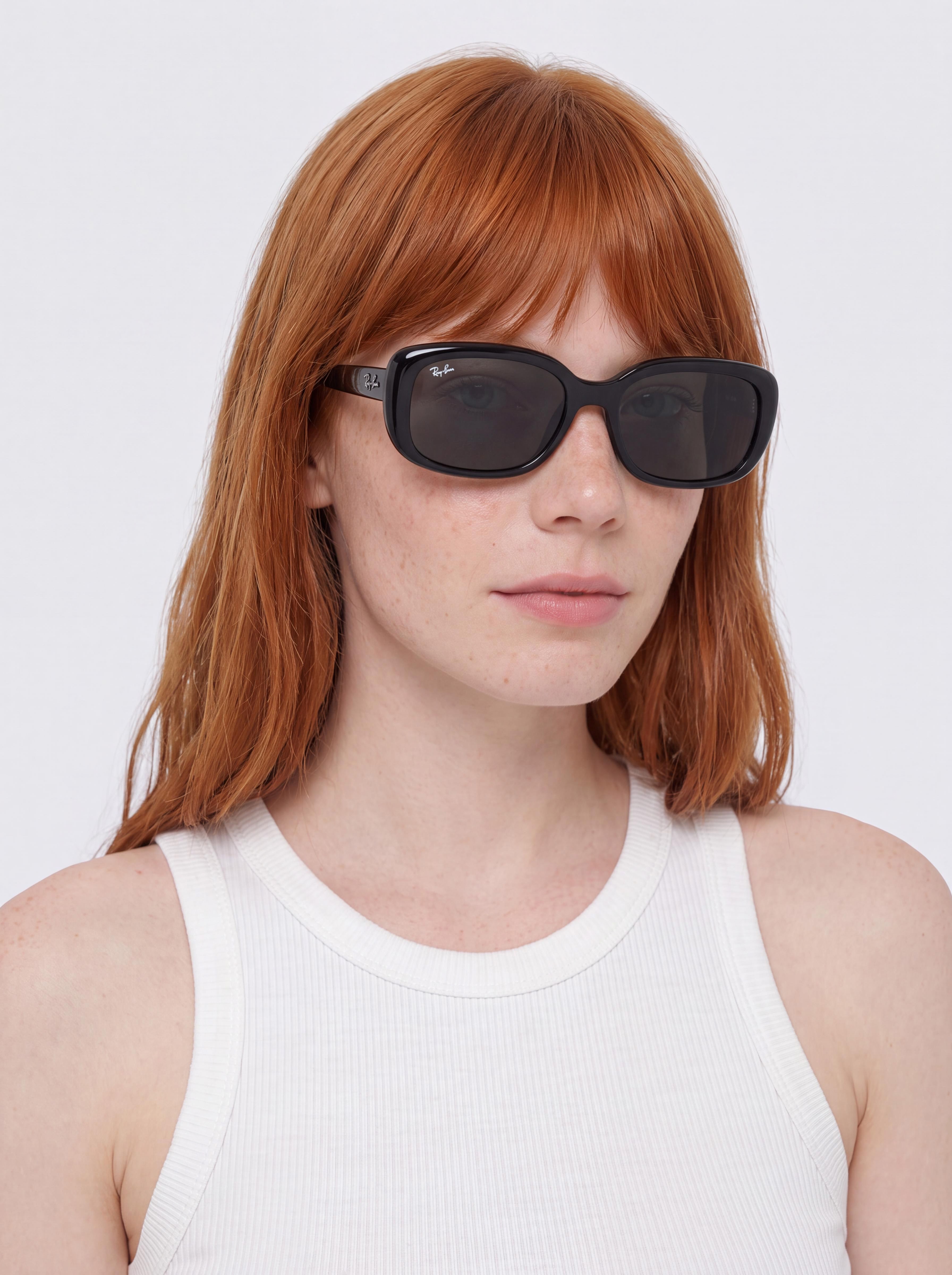 Ray-Ban Rb4421D Sonnenbrille (polerowany czarny/ciemnoszary)