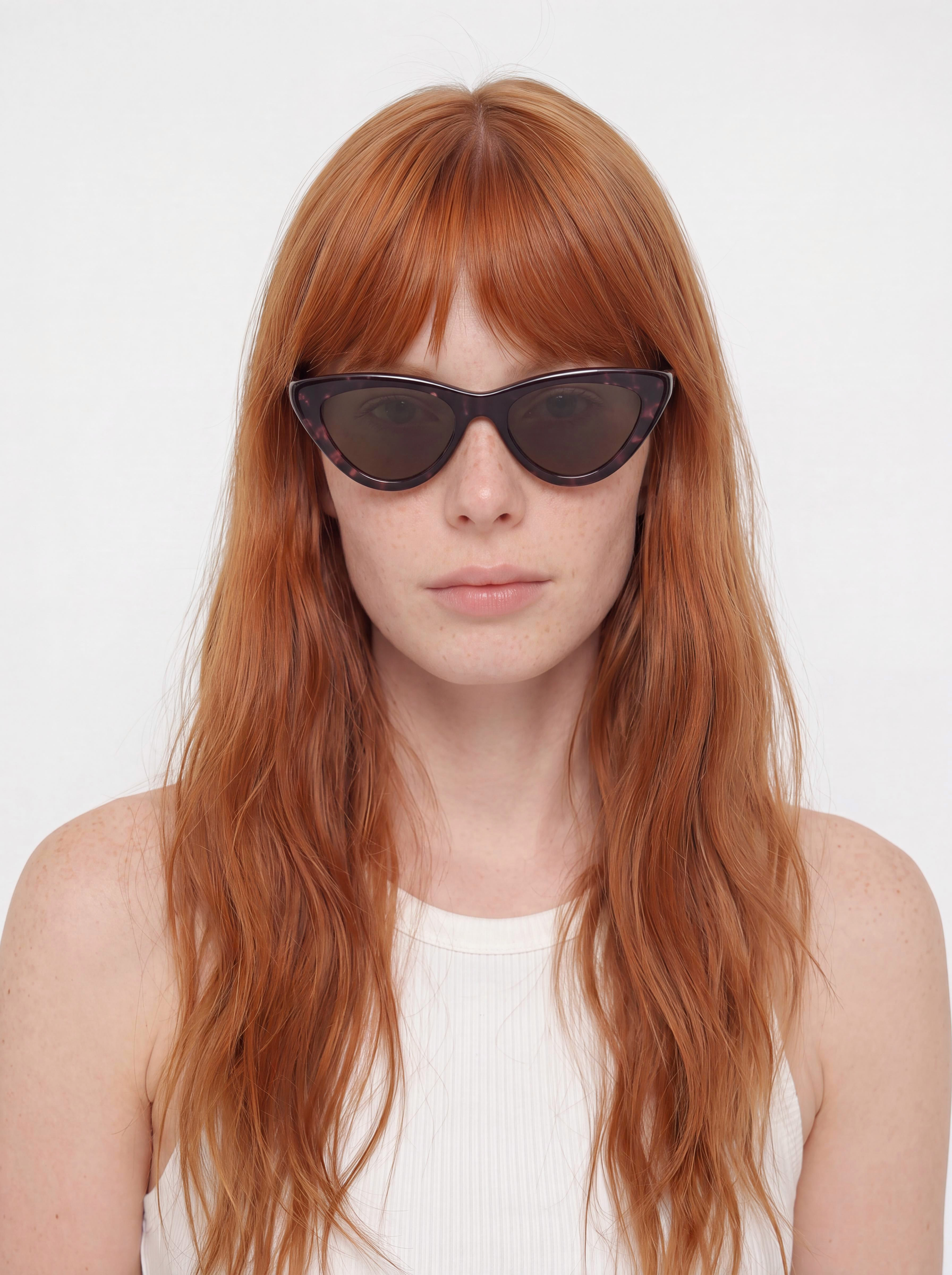 Volcom Knife Sonnenbrille (gloss purple tort/gray purple)