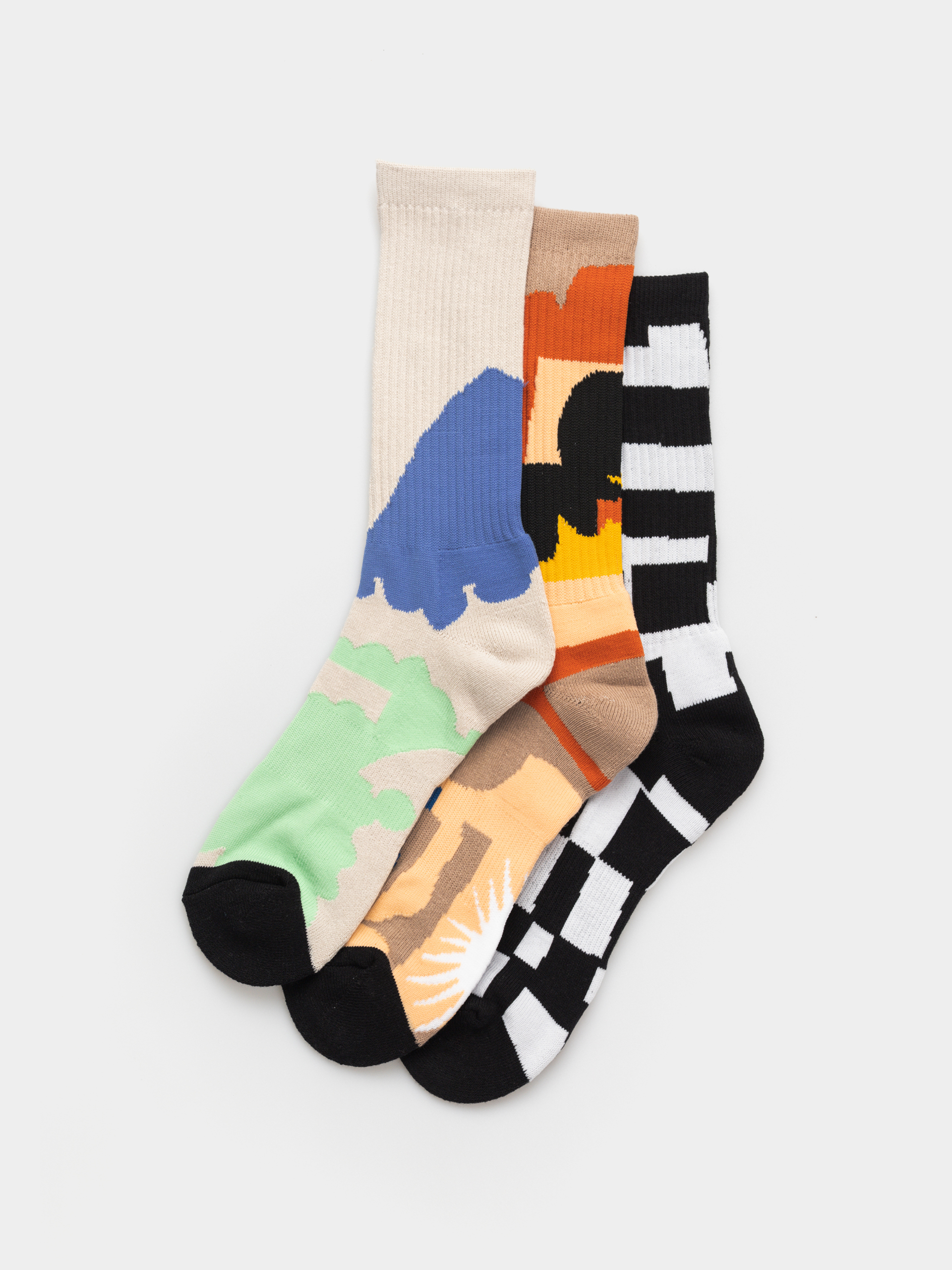 Volcom Socks Print Mixer 3Pk