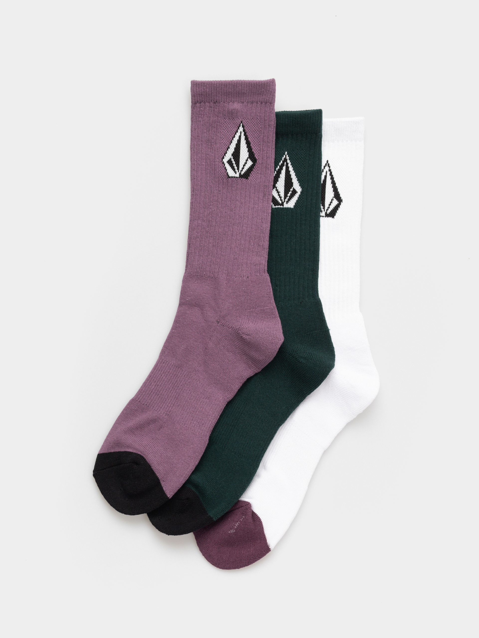 Volcom Socks Full Stone Mix 3Pk (multi)