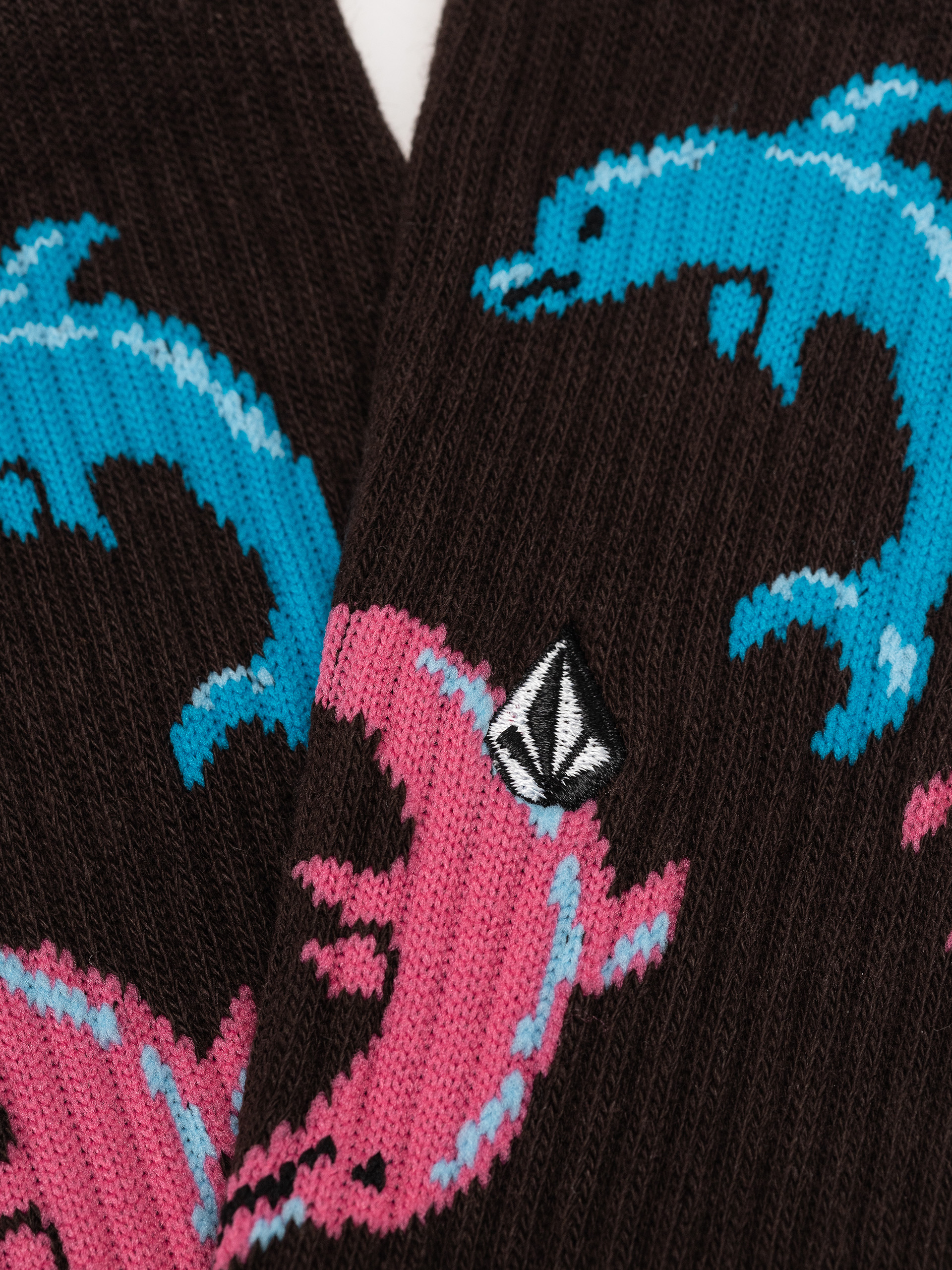 Volcom Socks Fa Ozzy 1 (raisin)