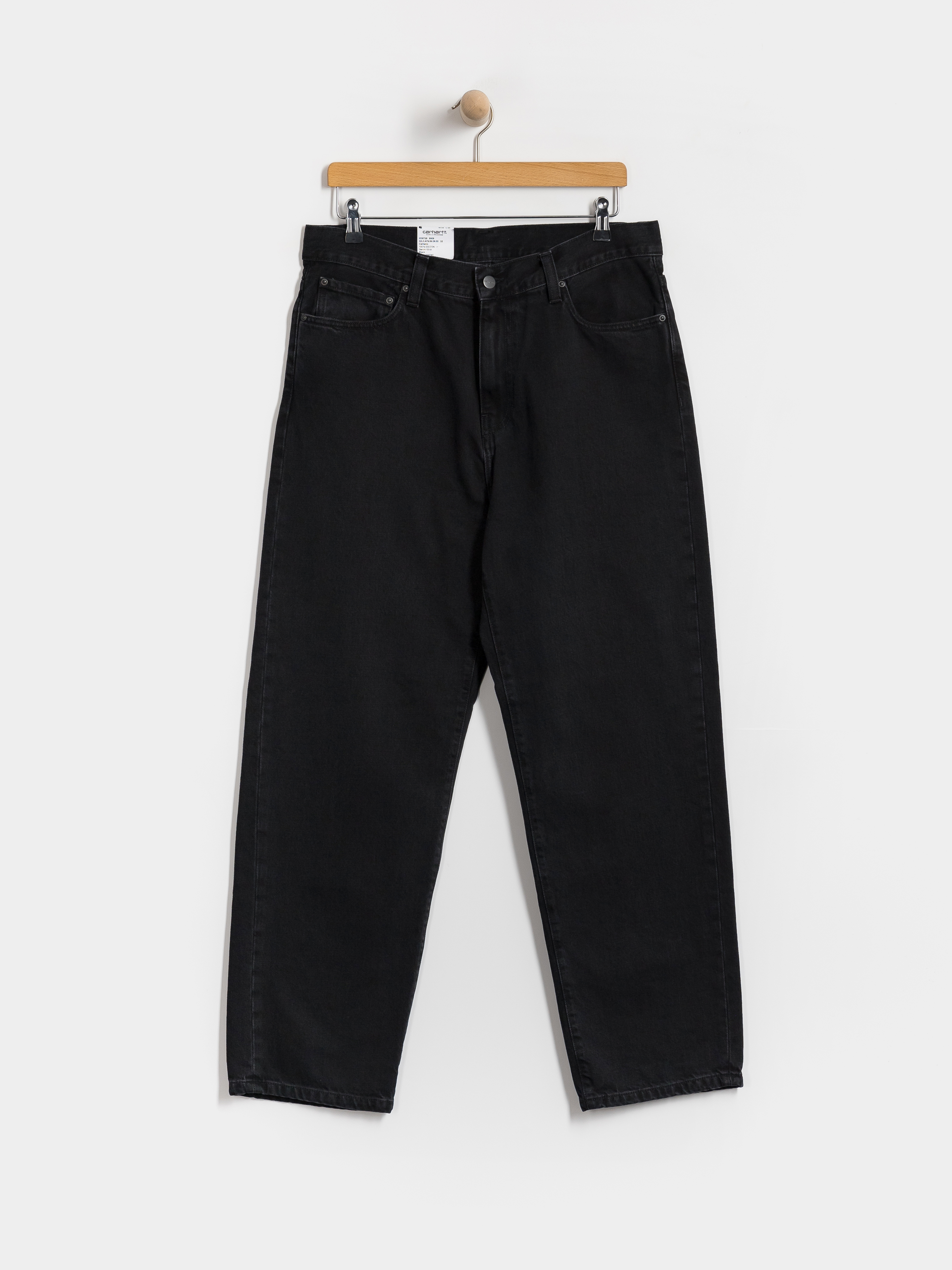 Polar Skate 93! Denim Pants - black (silver black)