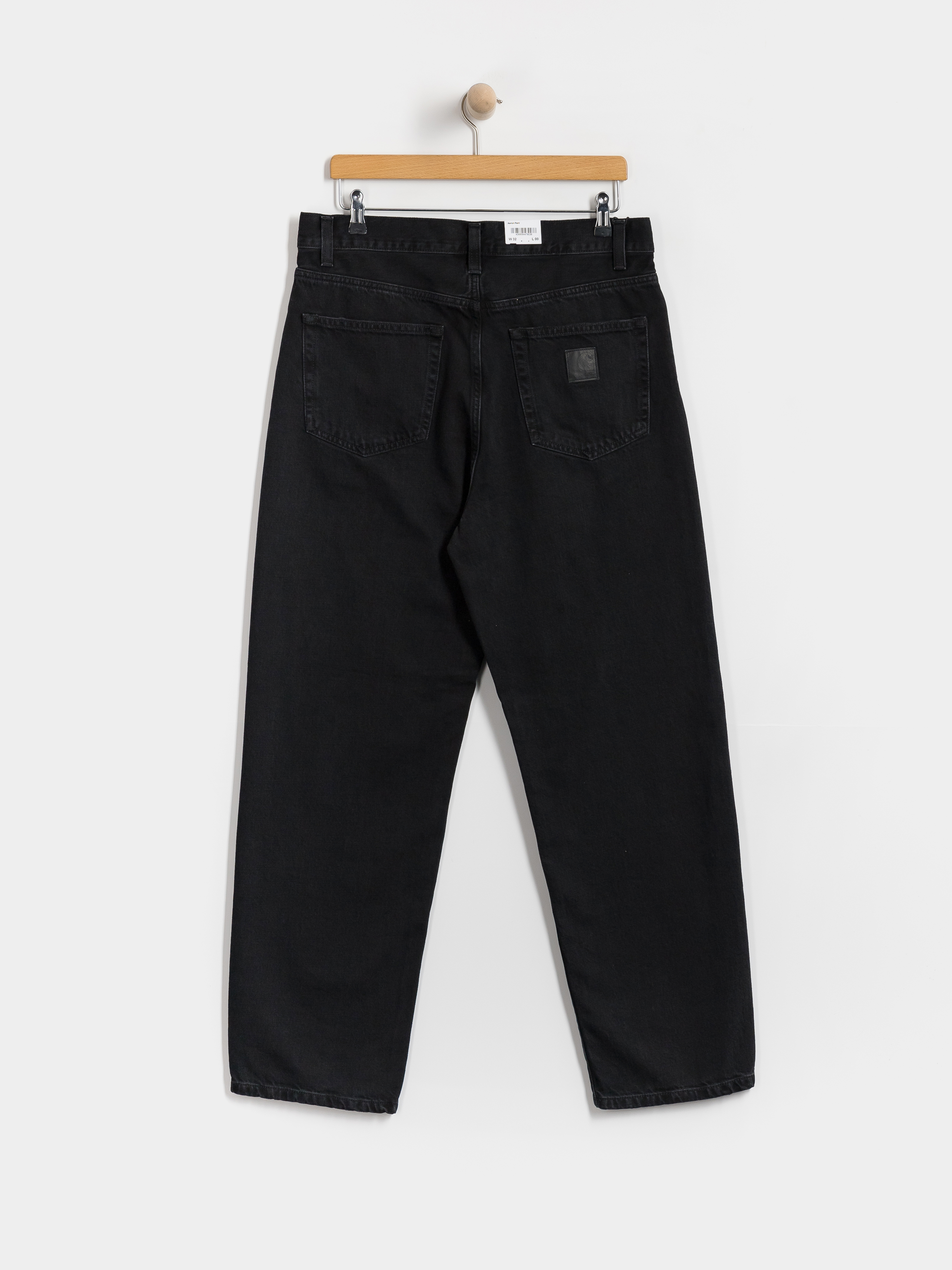 Carhartt WIP Aaron Pants (black/stone washed)
