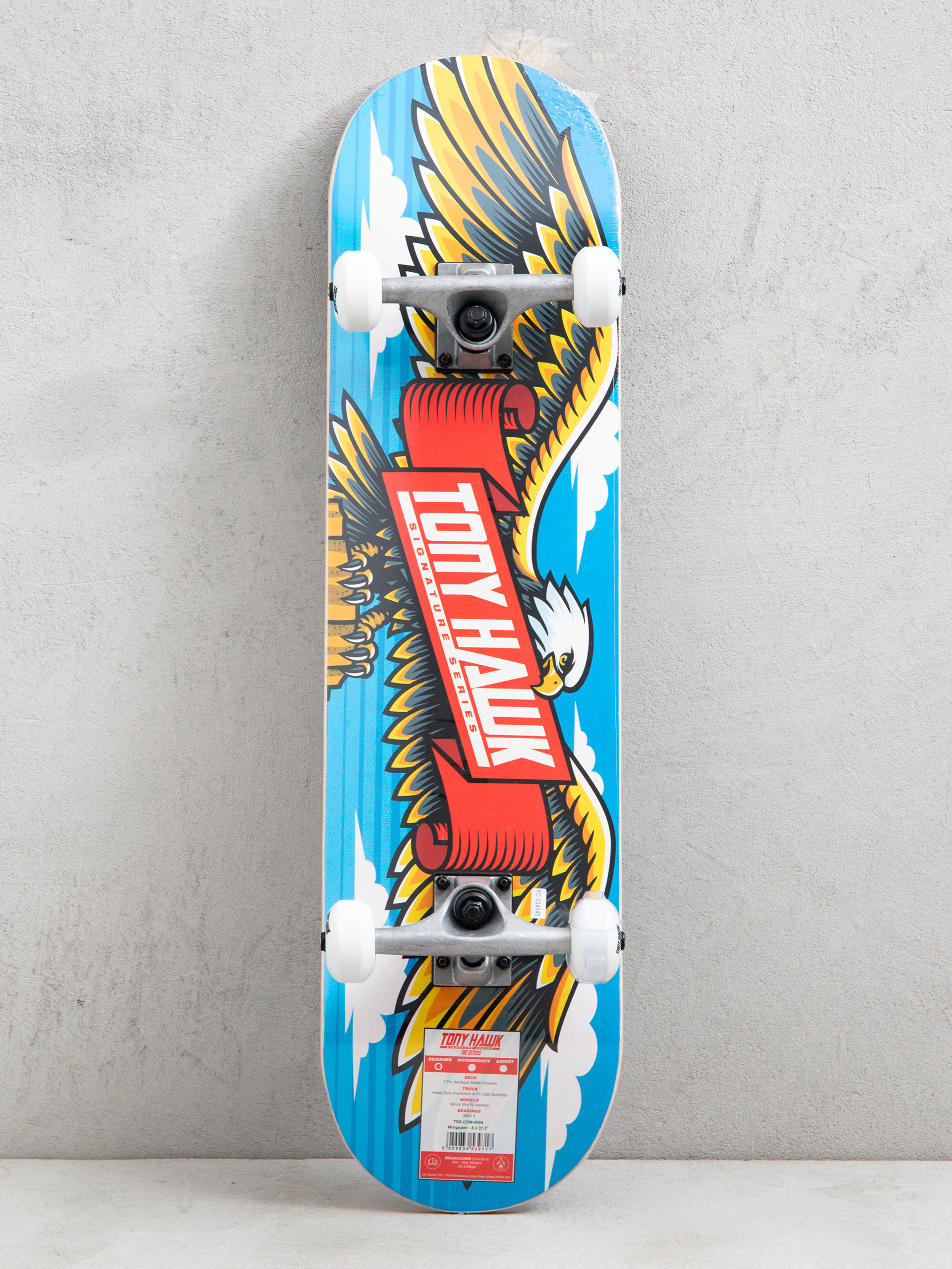 Cliche Handwritten Skateboard - orange (orange/teal)