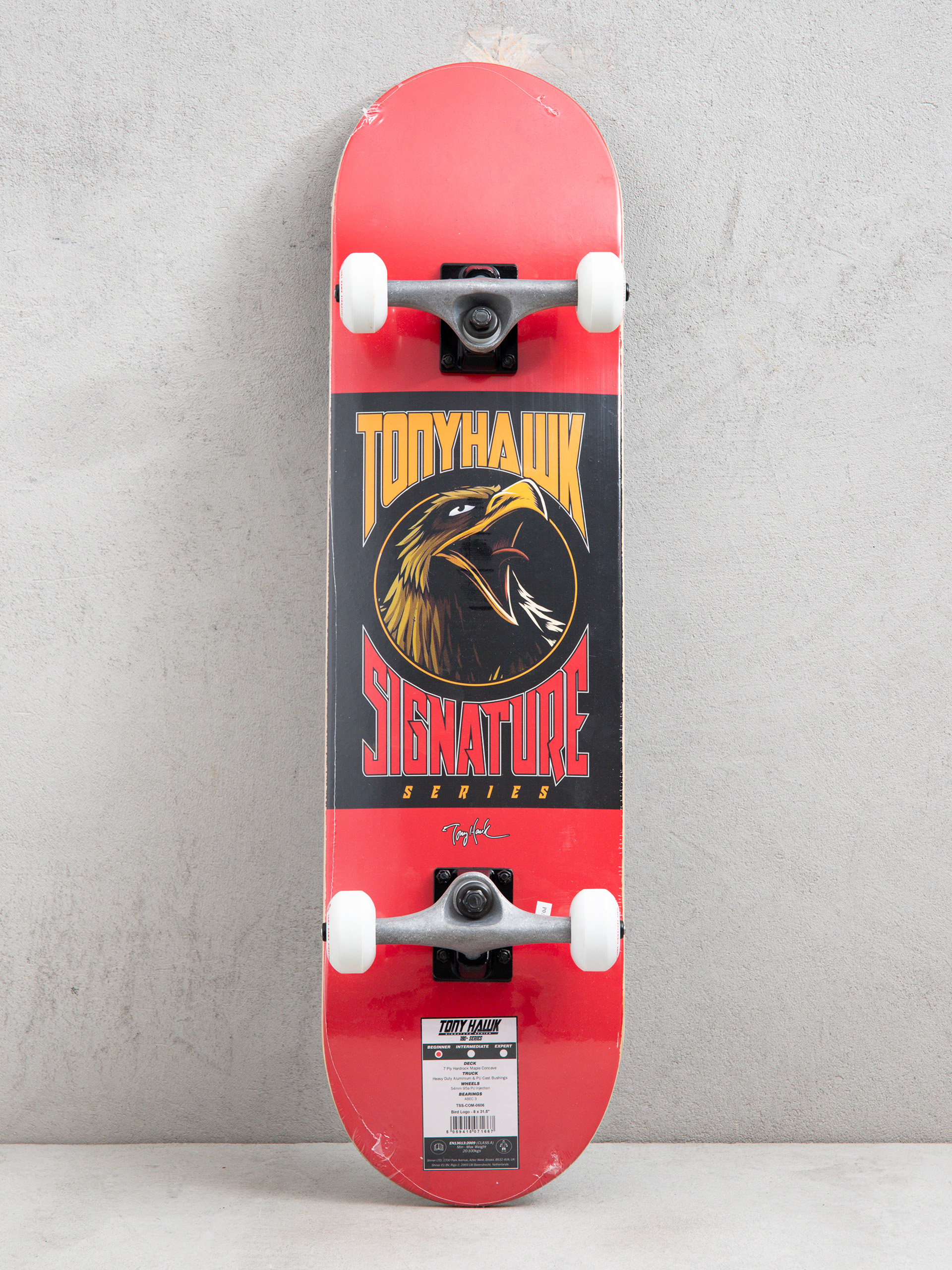 Tony Hawk Bird Logo Skateboard (red)