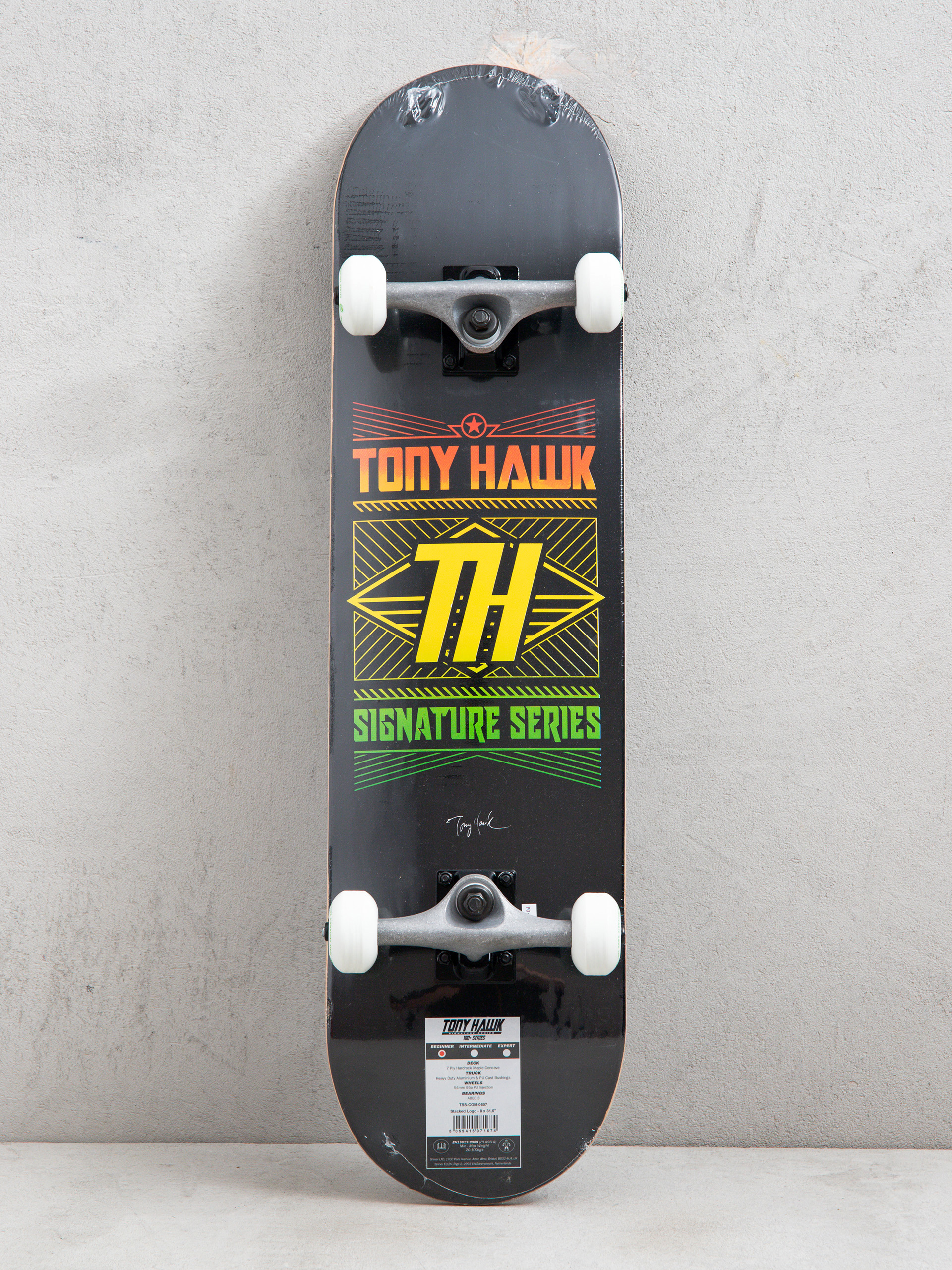 Tony Hawk Stacked Logo Skateboard