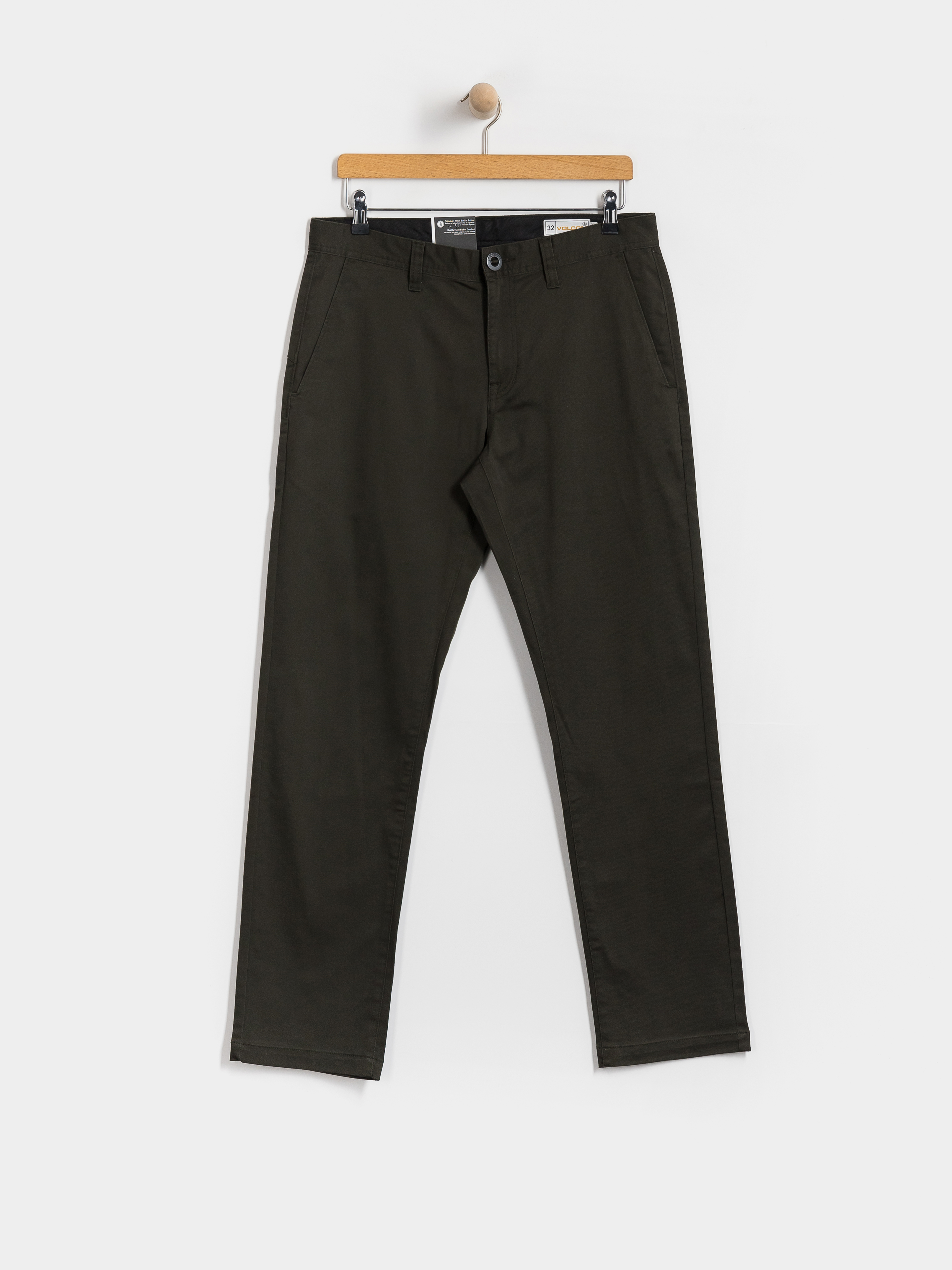Volcom Frickin Modern Stret Pants (rinsed black)