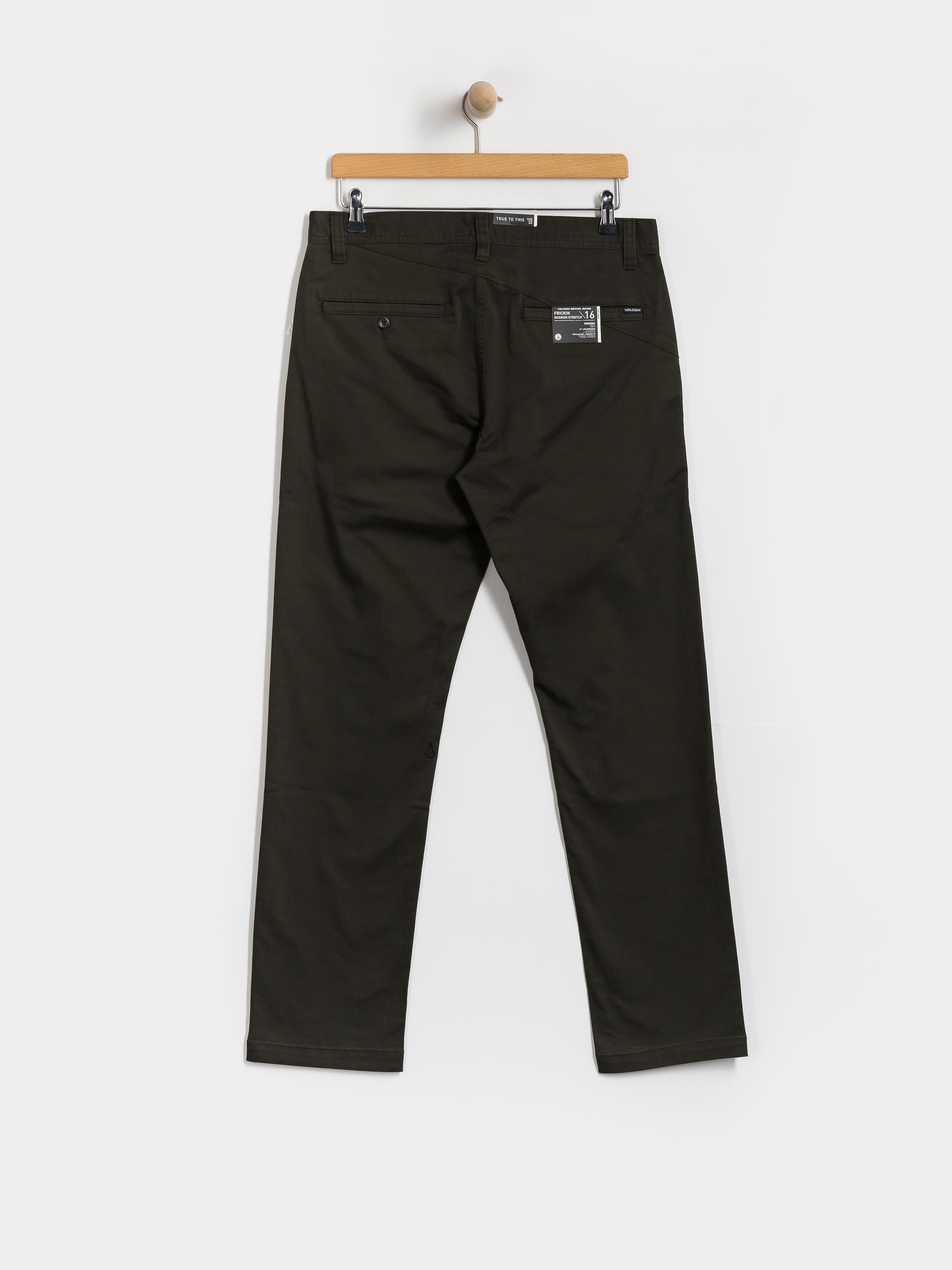 Volcom Frickin Modern Stret Pants (rinsed black)