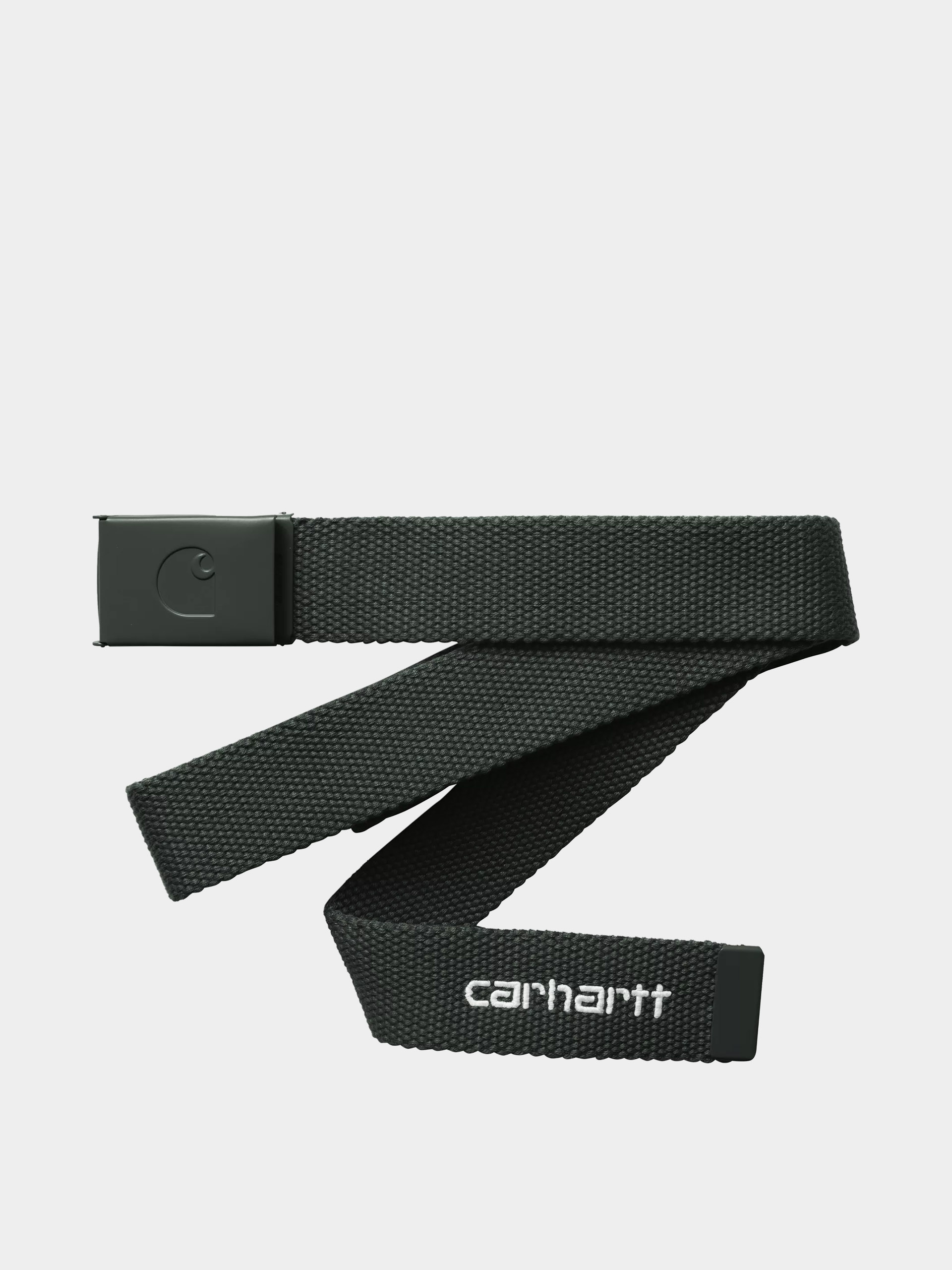 Carhartt WIP Gu00fcrtel C Logo Tonal (raven/white)