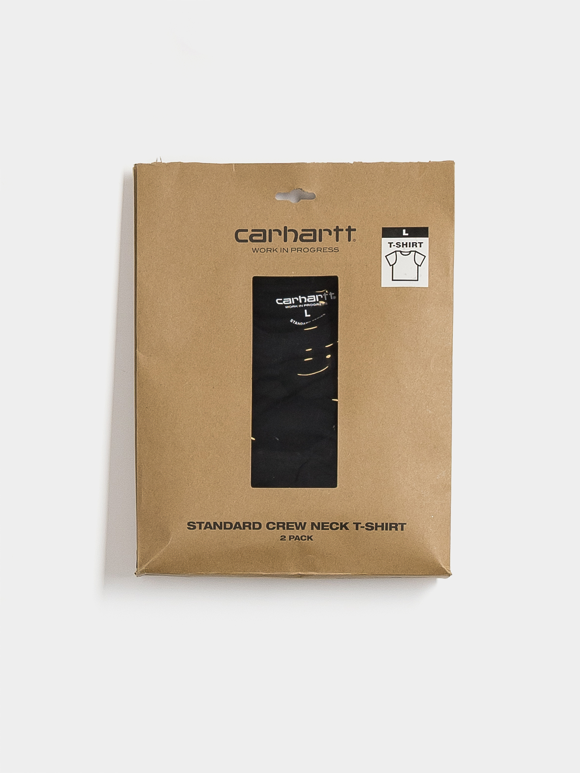 Carhartt WIP Standard 2 pack T-Shirt (black/black)