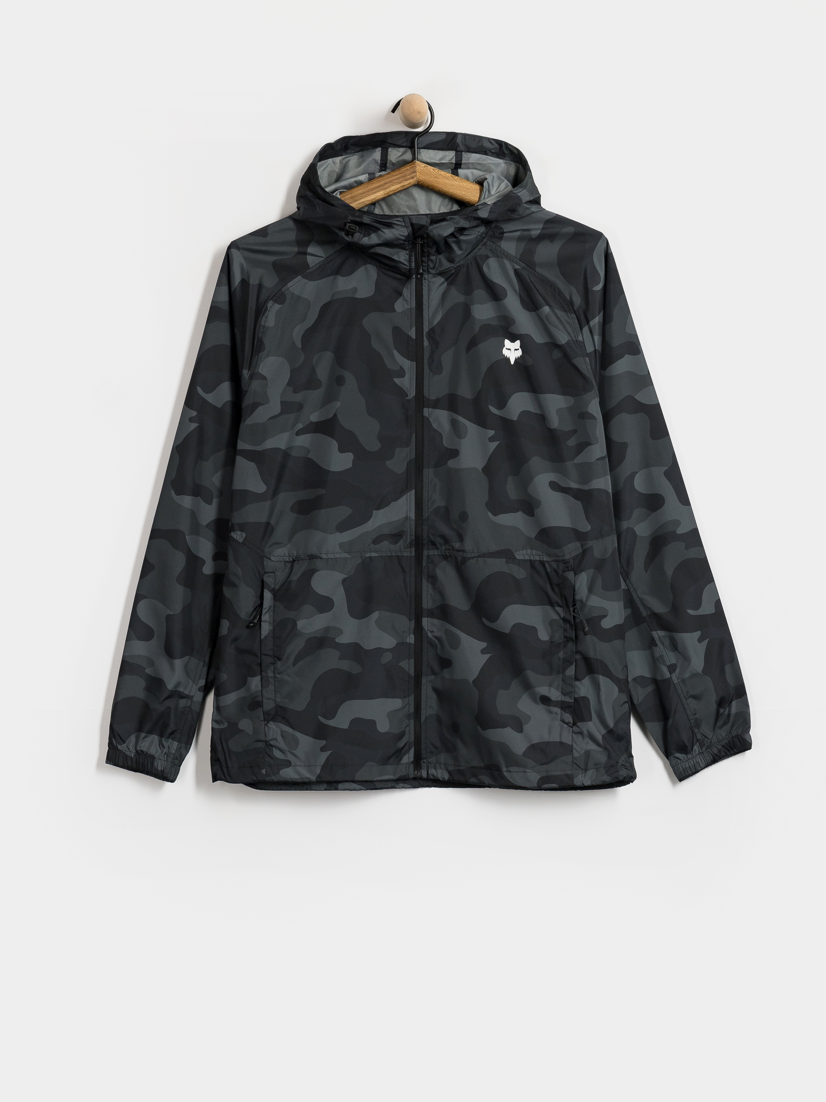 Fox Fox Head Camo Windbreaker Jacket