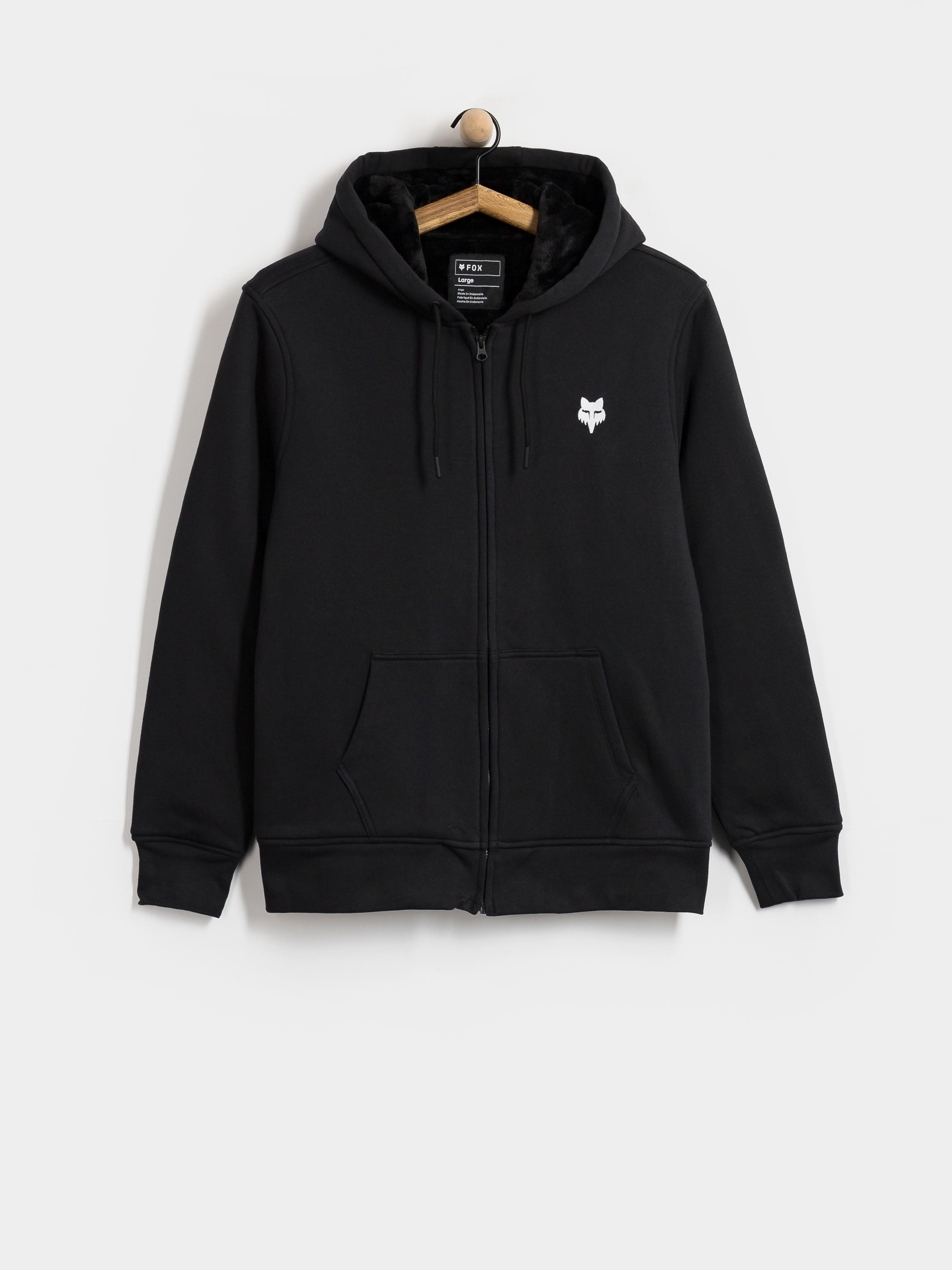 Stussy Basic Zip HD Hoodie - burgundy (wine)