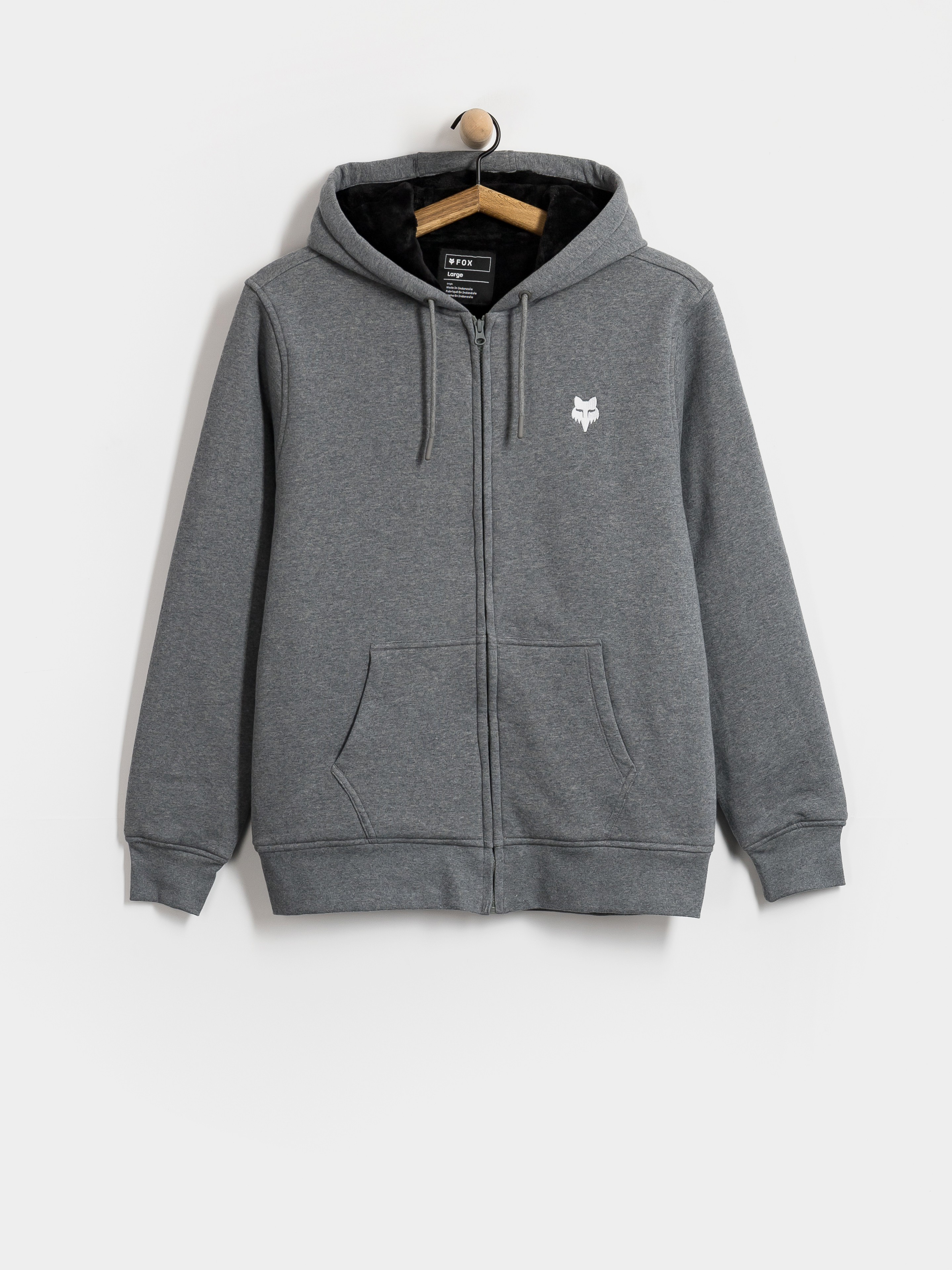 Fox hoodie Slapstick Zip Front Flece - blue (electric blue)