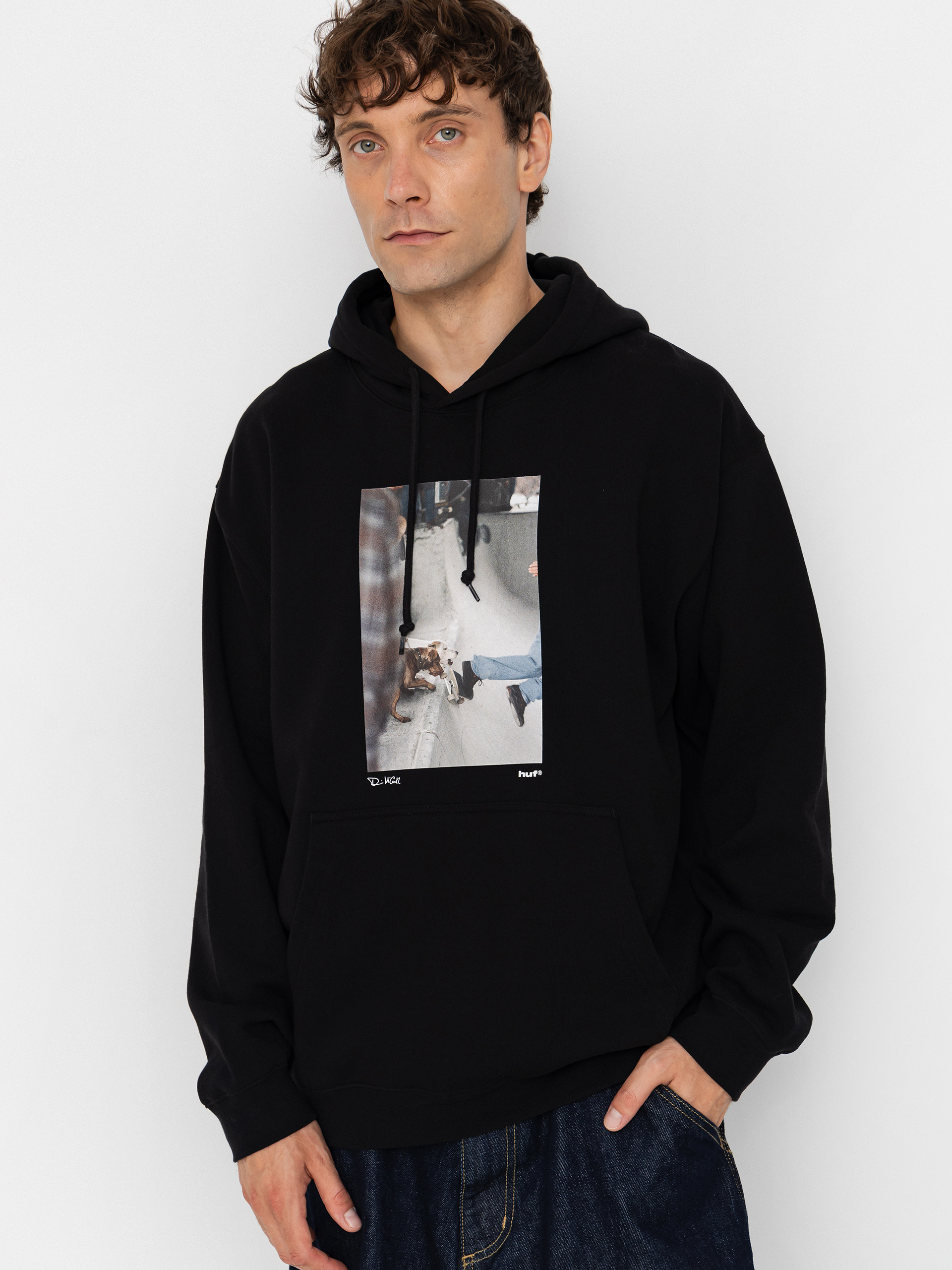 HUF Pulp Fiction Mia Tt HD Hoodie - black (black)