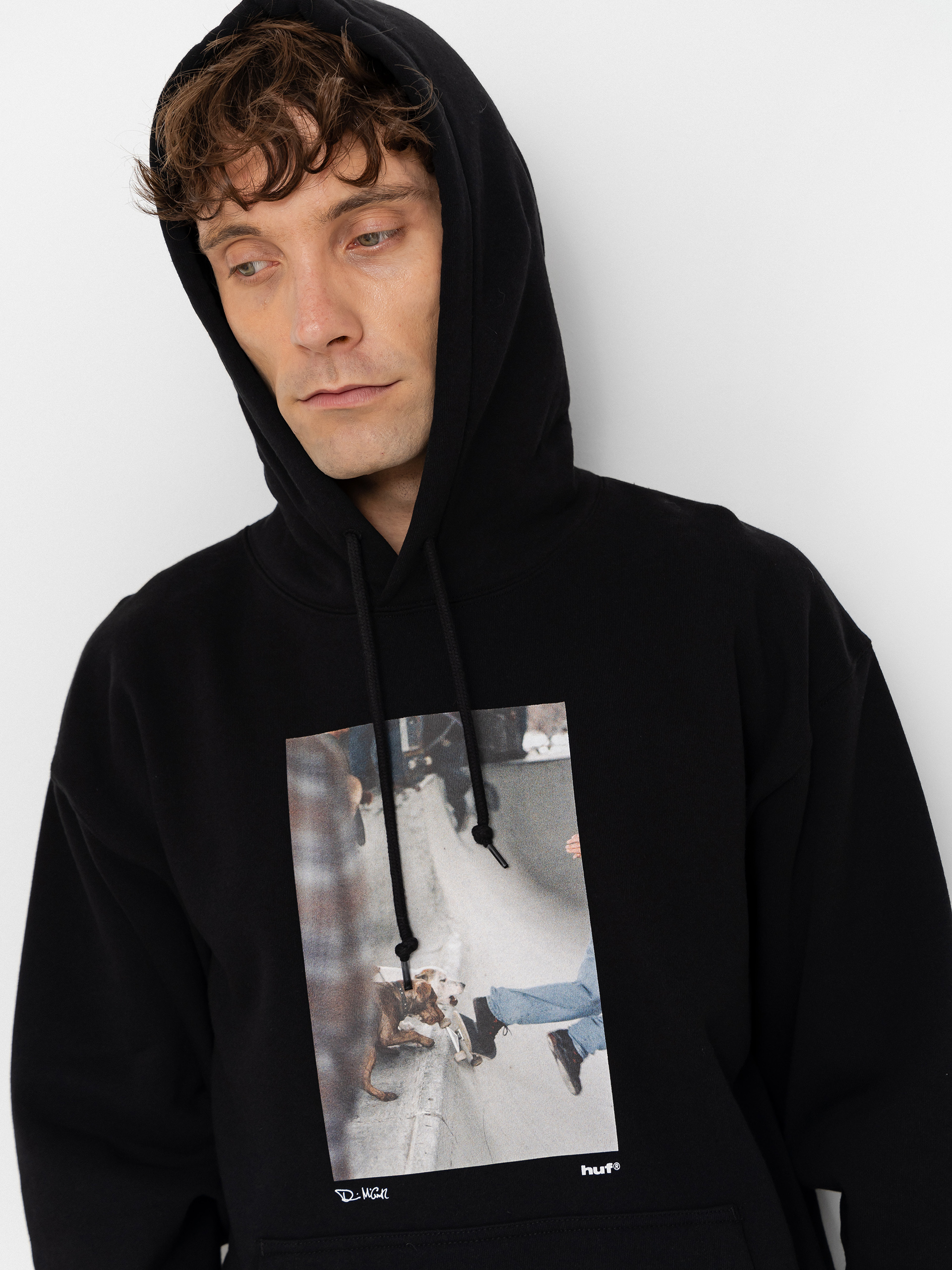 HUF The Angels Fly HD Hoodie (black)