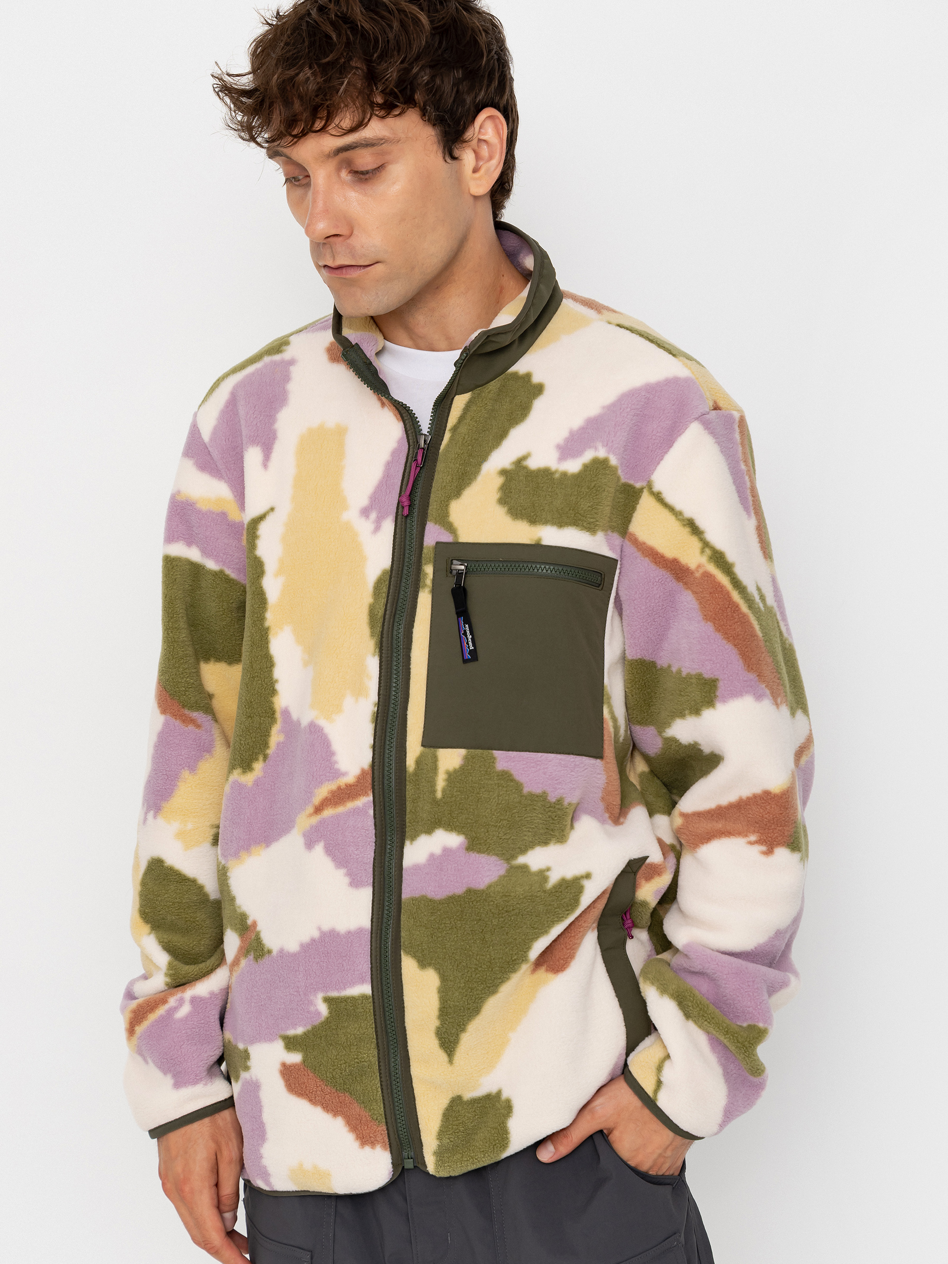 Patagonia Synchilla Fleece jacke (sunshine/natural)
