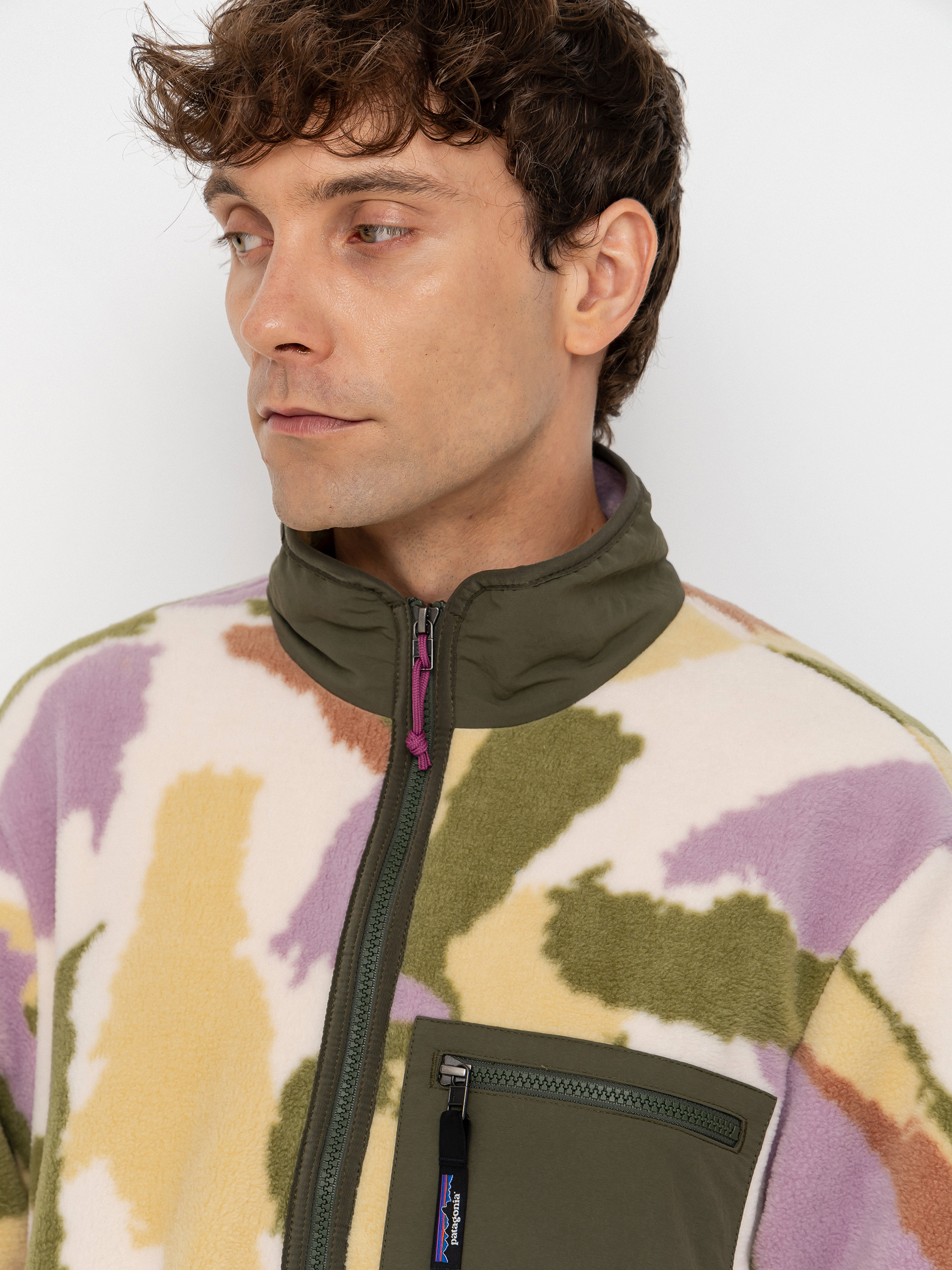 Mens Patagonia Synchilla Fleece (sunshine/natural)