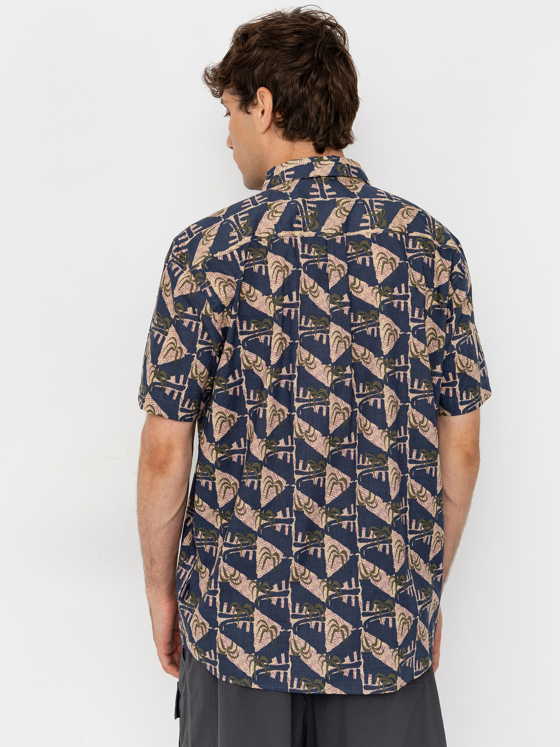 Patagonia Shirt Go To (jaguar geo/dolomite blue)