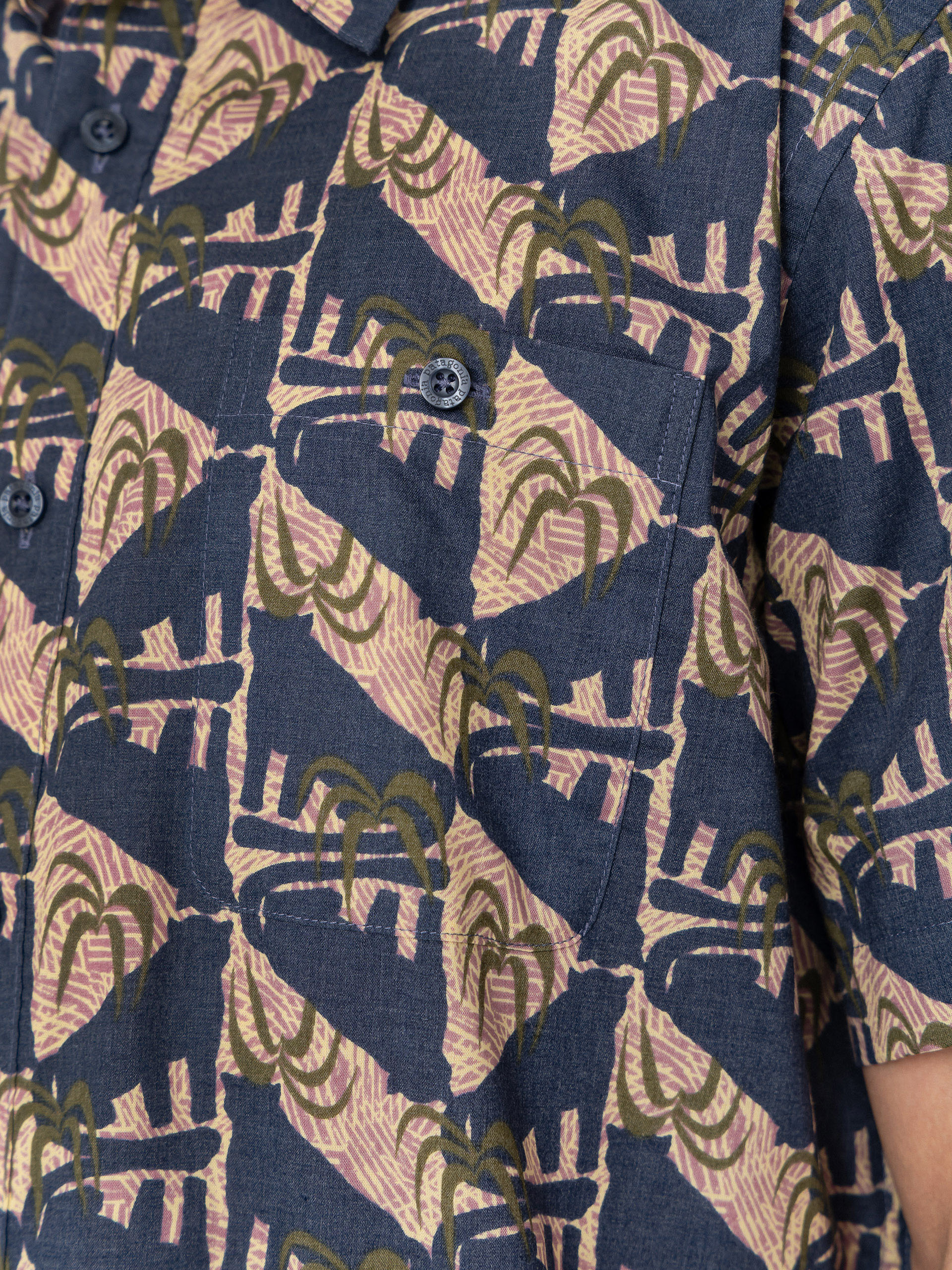 Patagonia Shirt Go To (jaguar geo/dolomite blue)